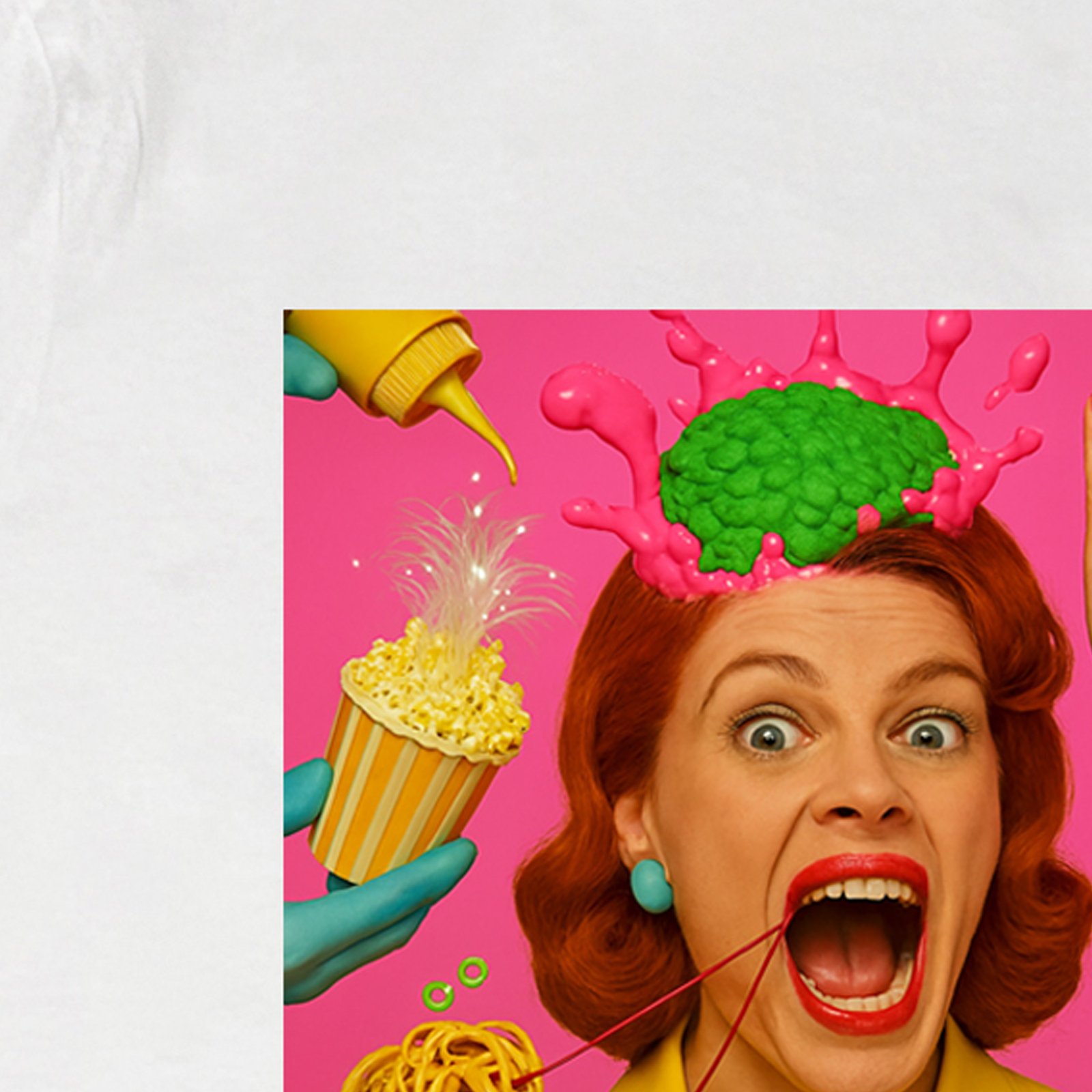 Seetees Psycho Gone Crazy t-shirt stampa frontale