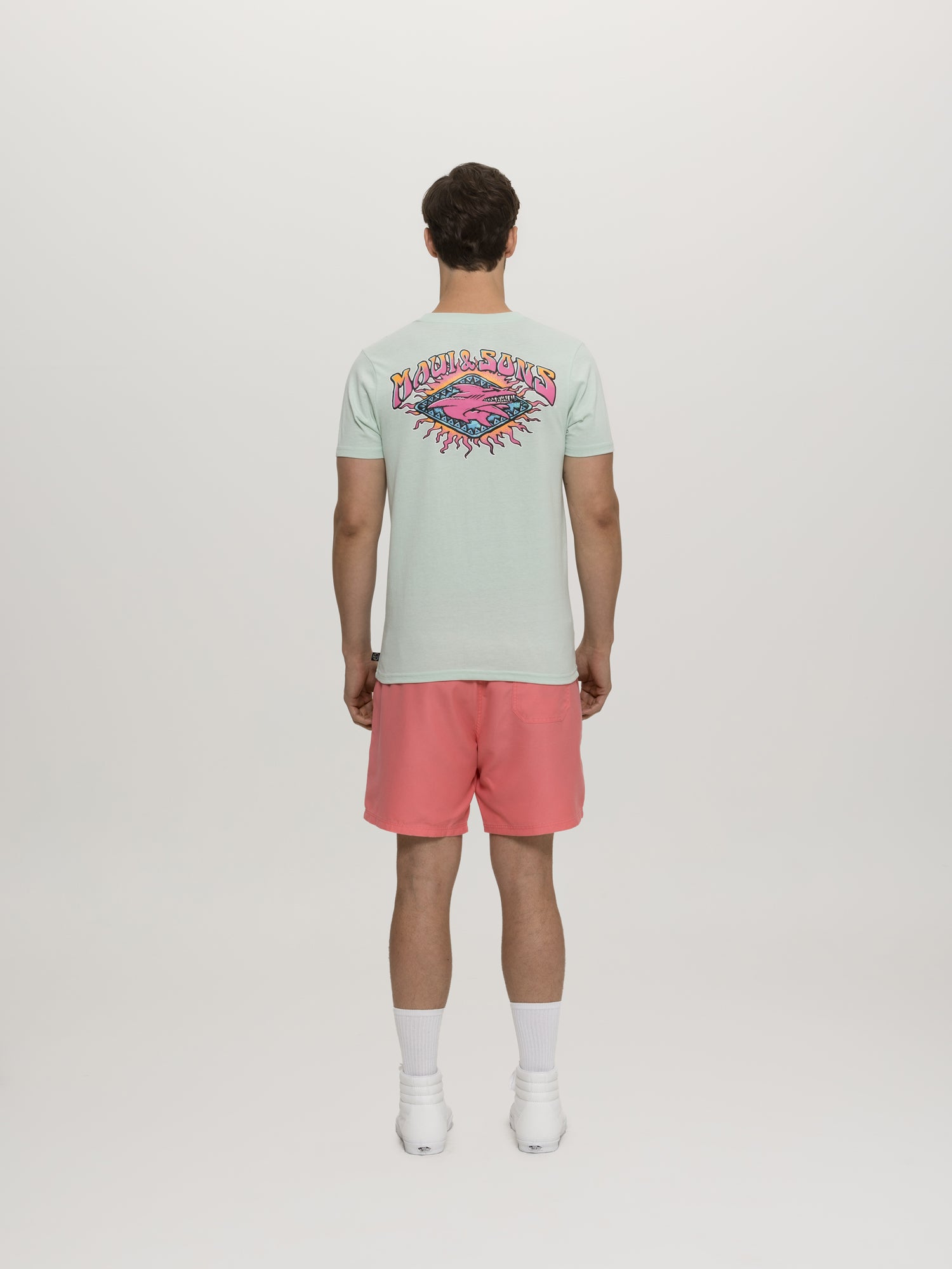 Maui and Sons Aggro Life t-shirt Surf Spray cotone traspirante