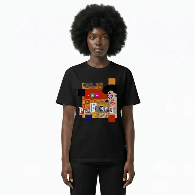 Seetees This is Art Performer t-shirt stampa grafica