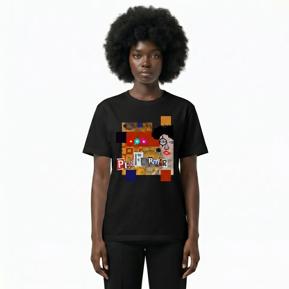Seetees This is Art Performer t-shirt stampa grafica