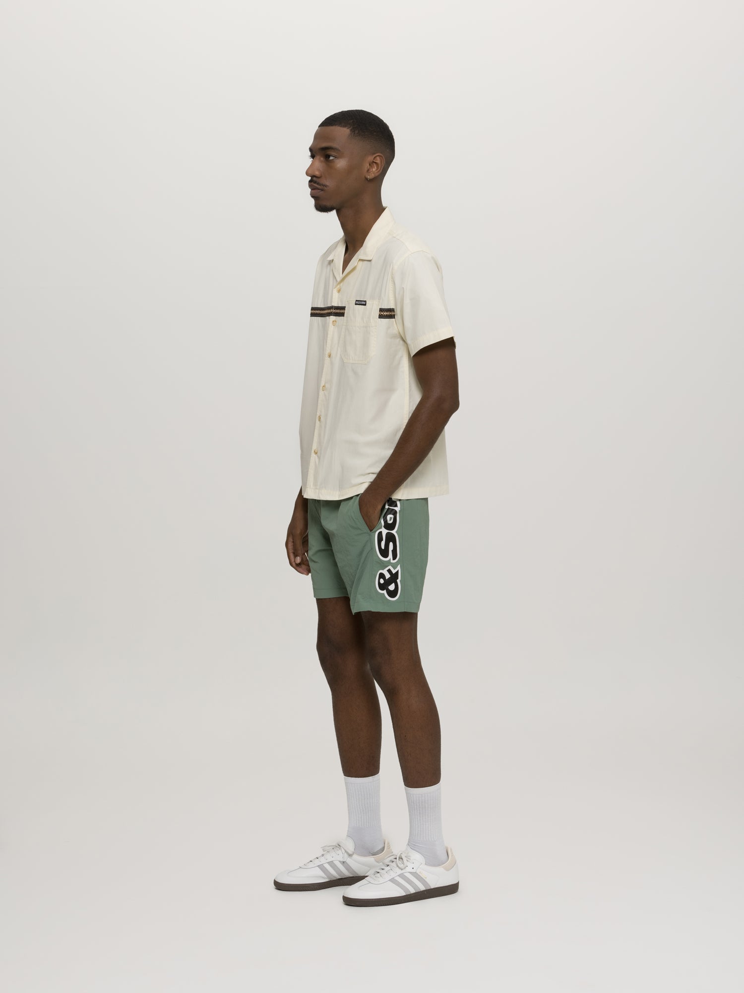Maui and Sons Elements camicia crema in cotone