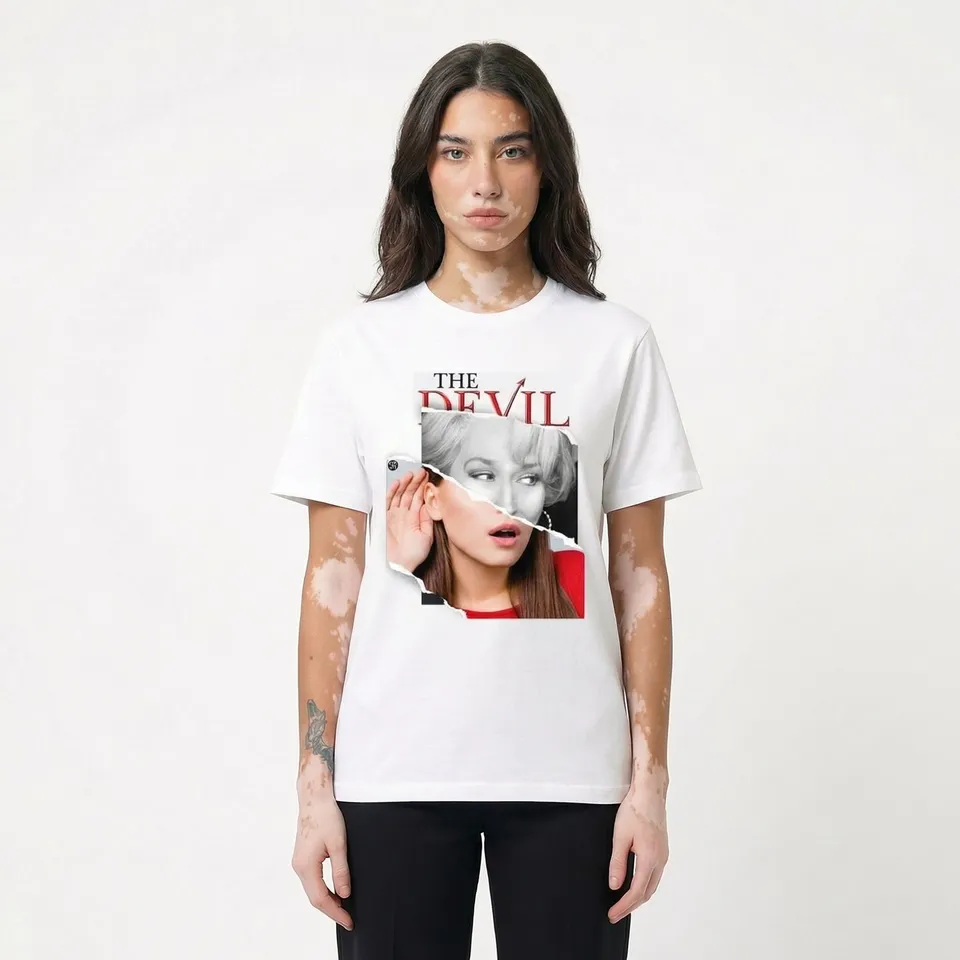 Seetees Devil T-shirt uomo cotone cinema