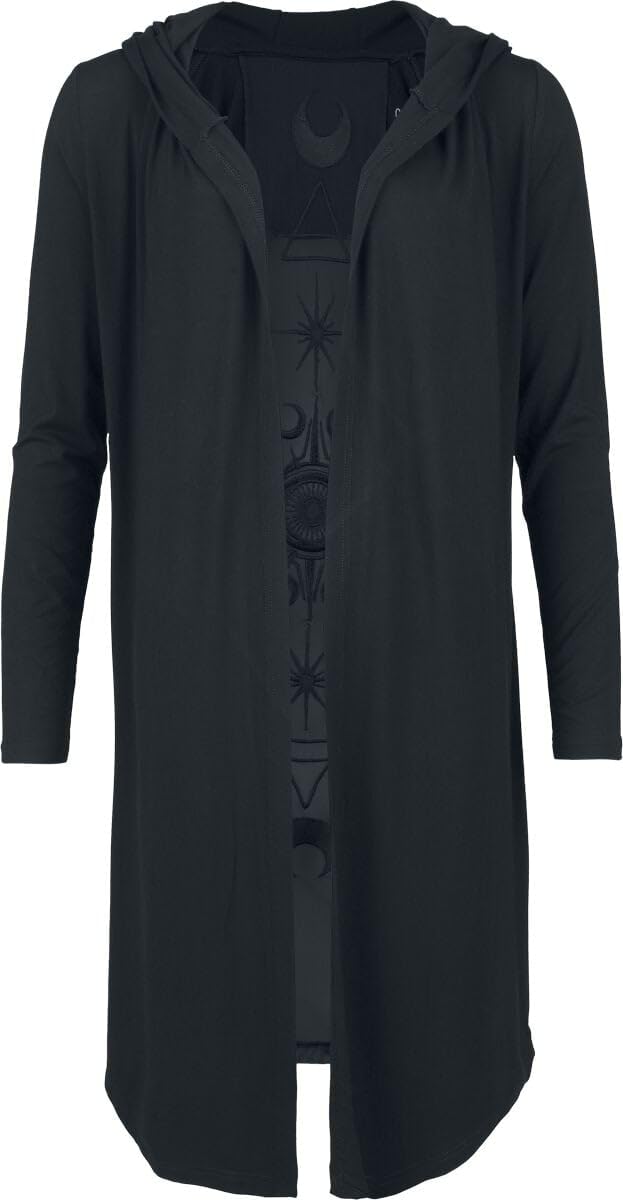 Gothicana The Void cardigan nero S basic gotico