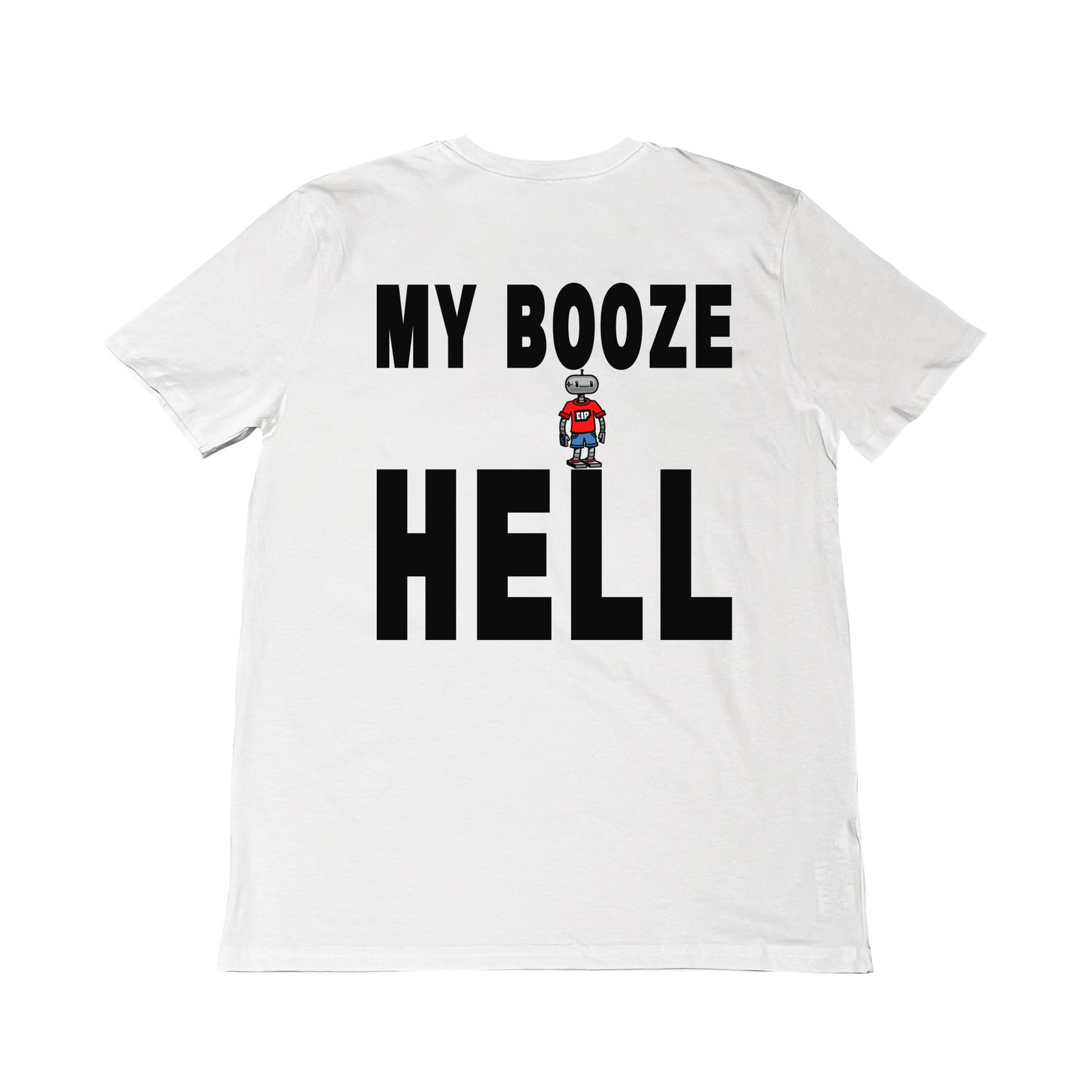 Seetees Cip's Mood My Booze Hell t-shirt grafica