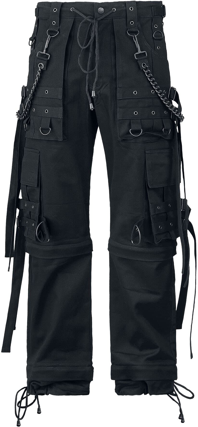 Gothicana by EMP pantaloni cargo neri 36W/34L