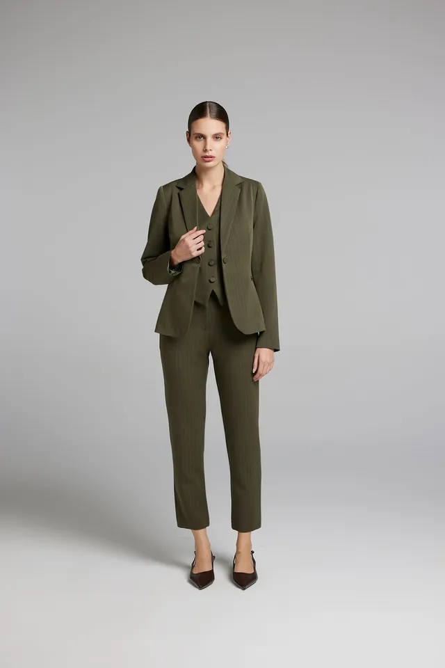 Sarah Chole Gilet 28005 Manolana Gessato