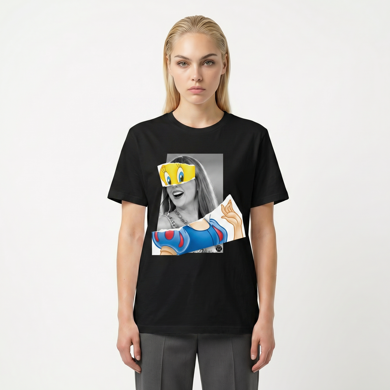 Seetees Taylor Tweety t-shirt grafica cartoon