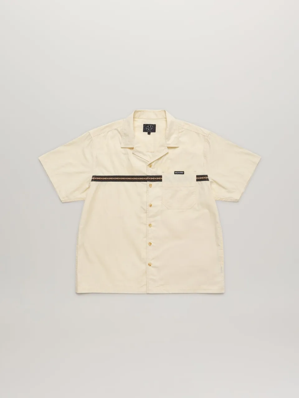 Maui and Sons Elements camicia crema in cotone