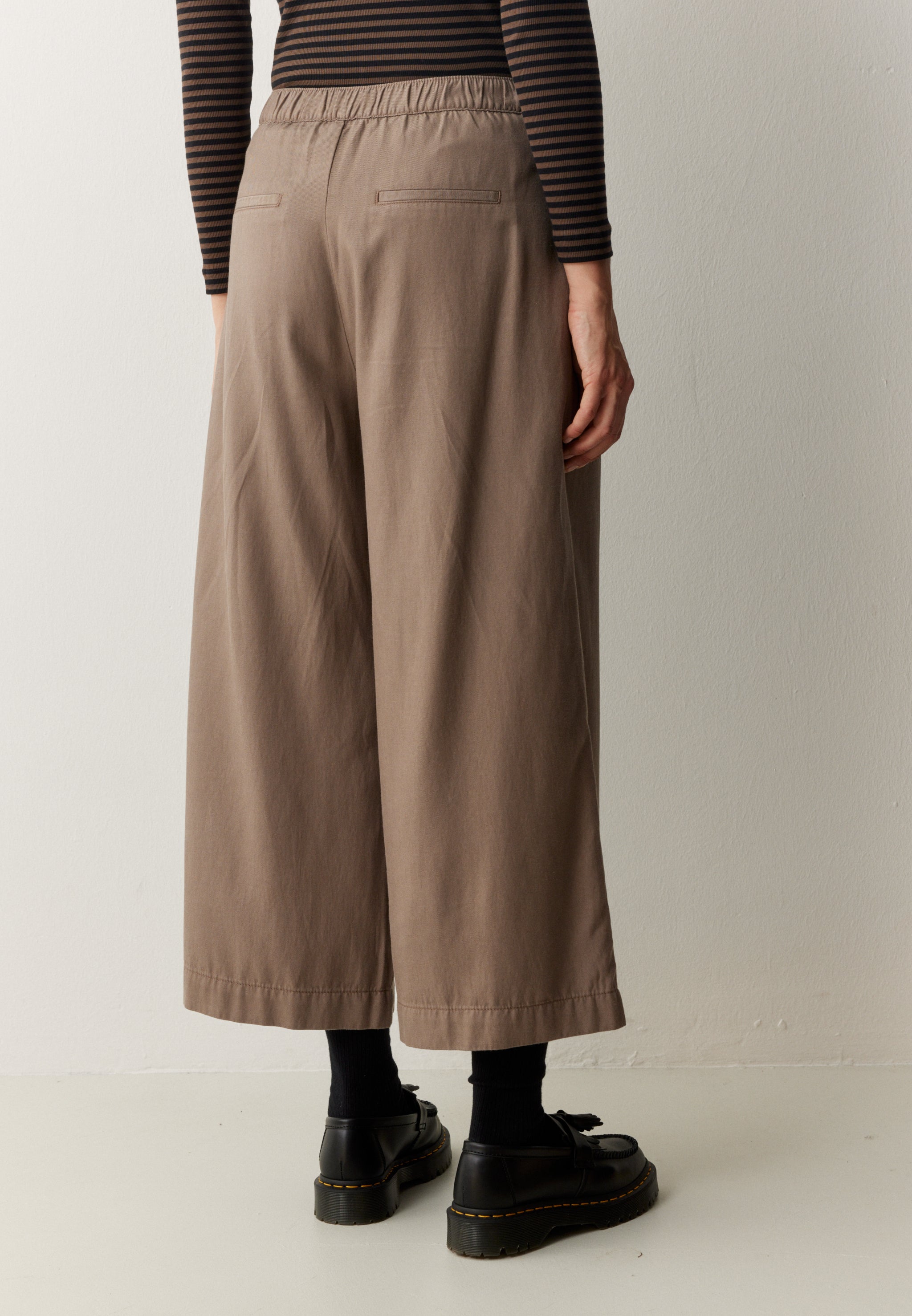 Recolution Ambrosia pantaloni culotte vintage brown lyocell