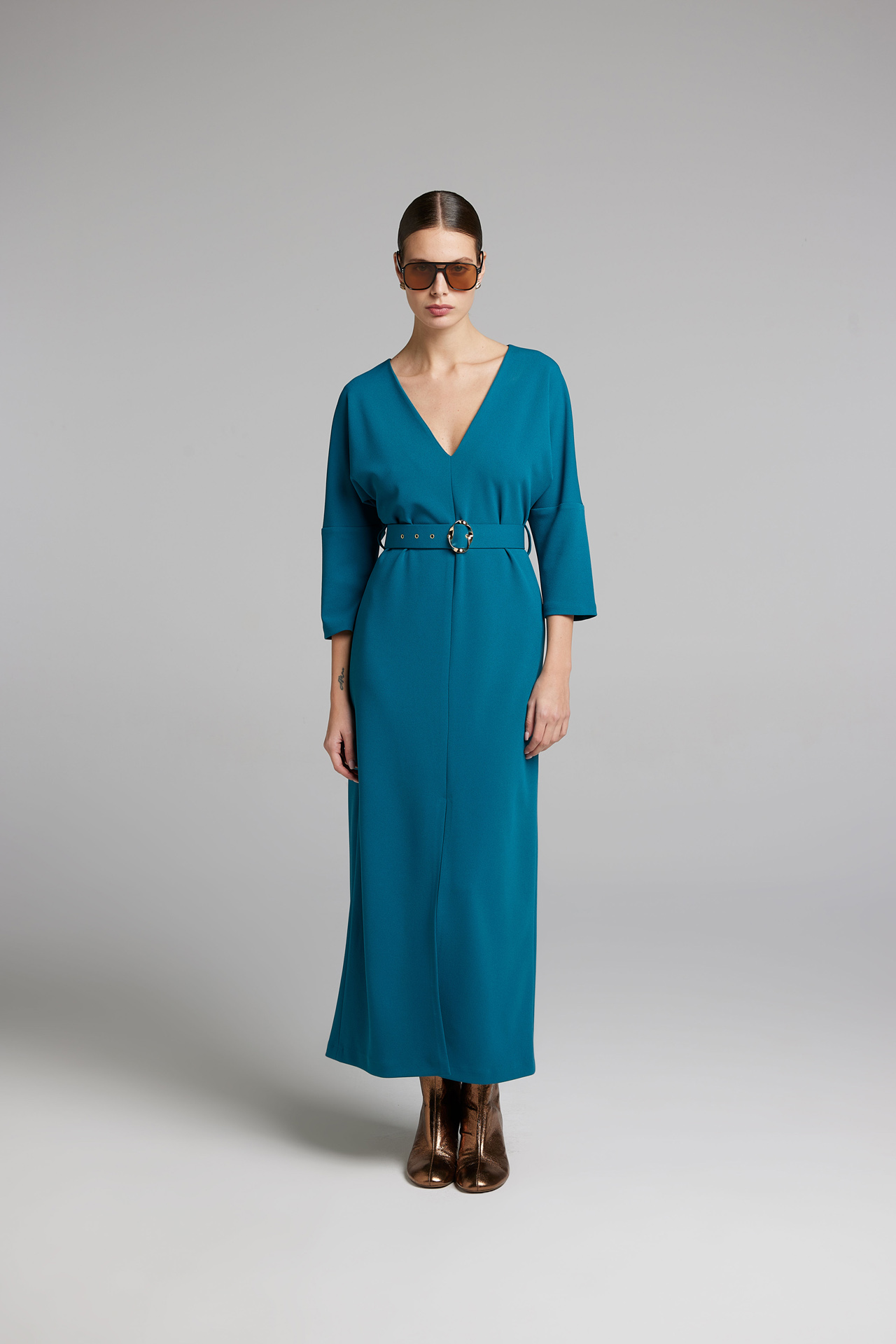 Sarah Chole Scuba Crepe 21822 abito invernale