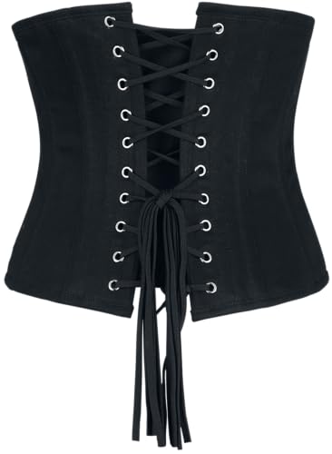 Gothicana by EMP corpetto donna nero sottoseno