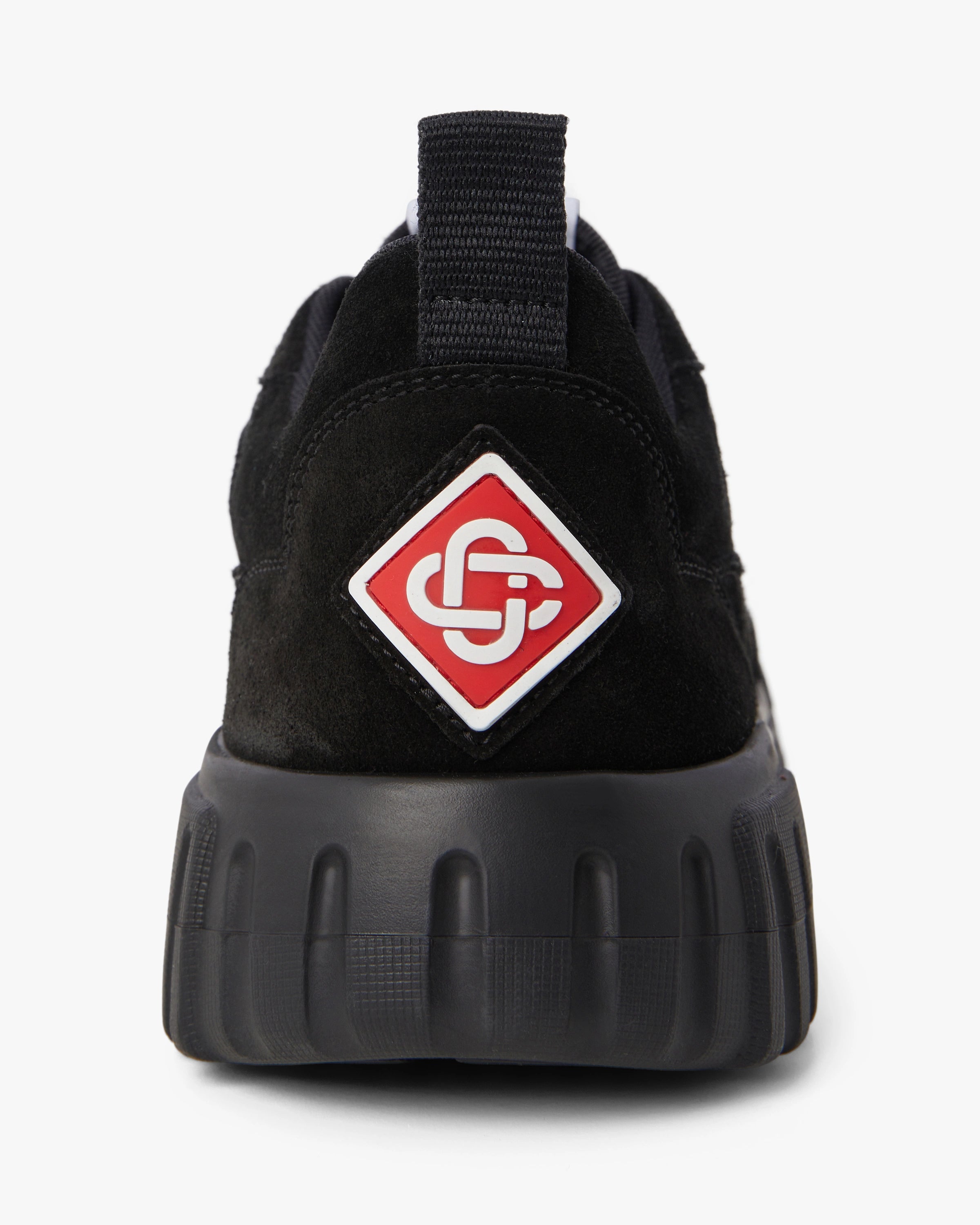 Casablanca Court sneaker uomo nere pelle bovina