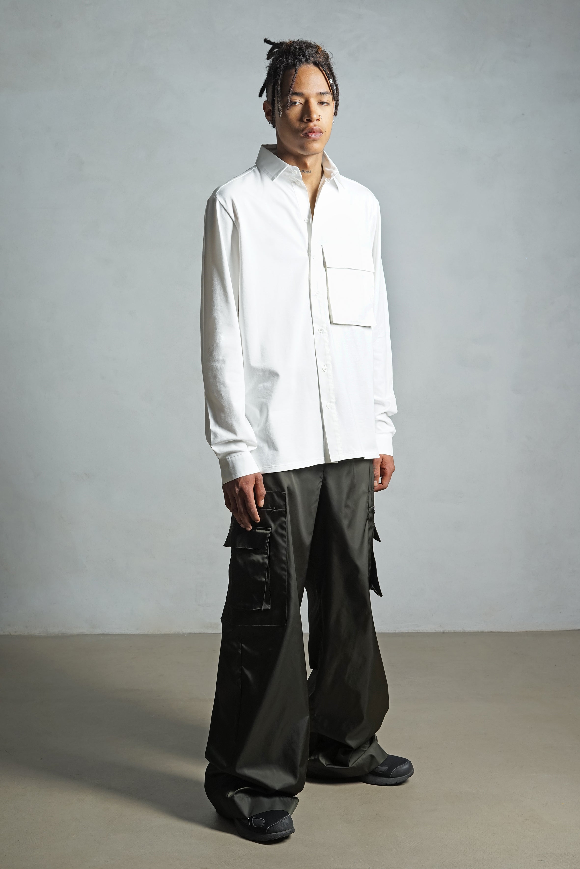 Noskra Soft Shirt camicia donna bianca manica lunga cotone