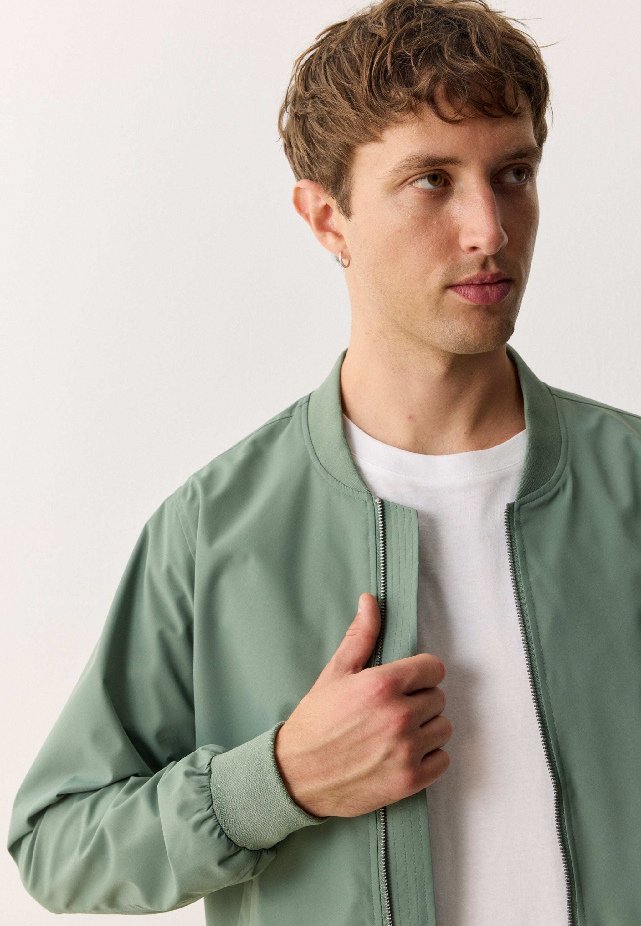 Recolution Aspen Giubbotto Blouson Khaki Poliestere Riciclato