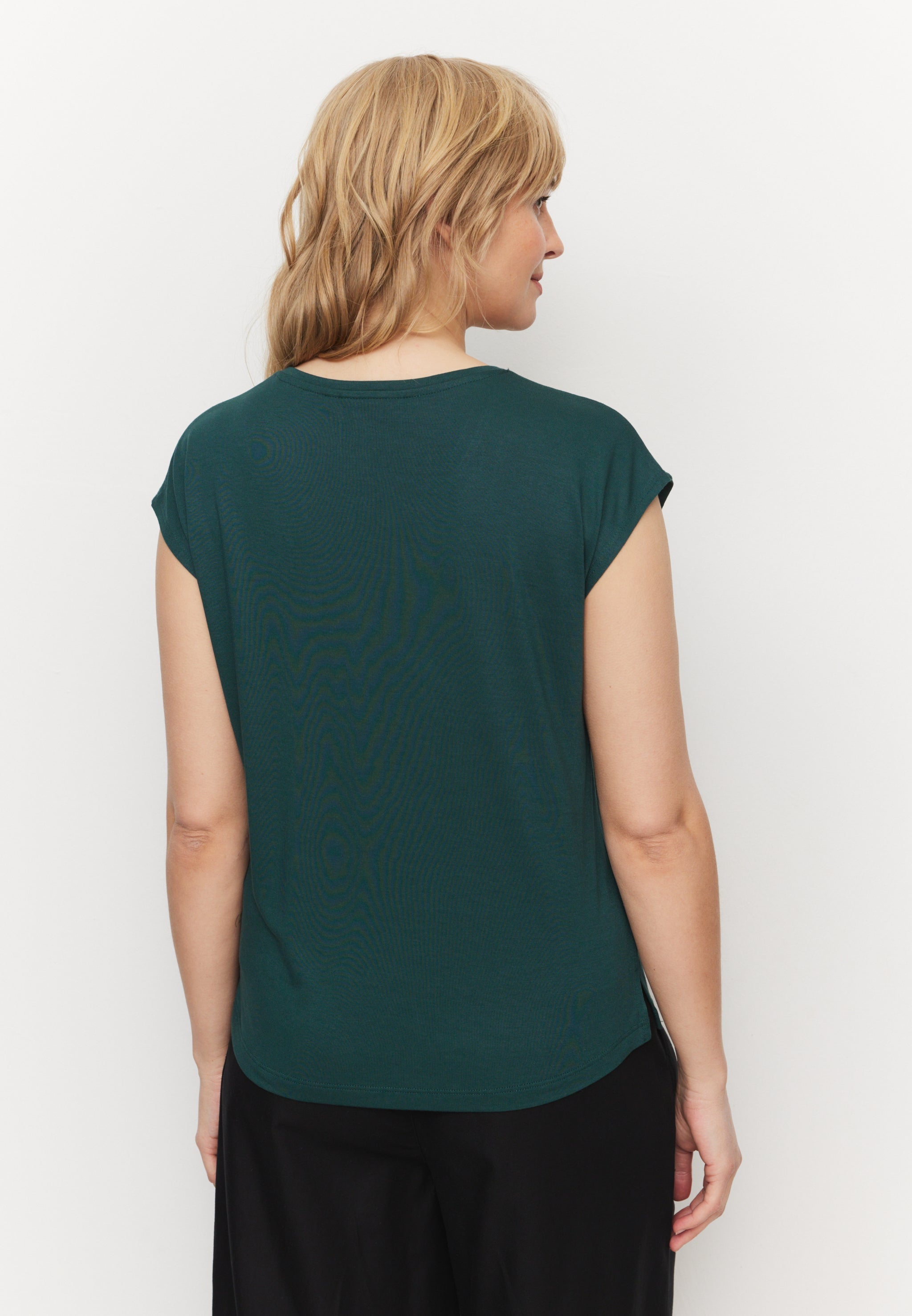Recolution Mithila t-shirt verde scuro viscosa