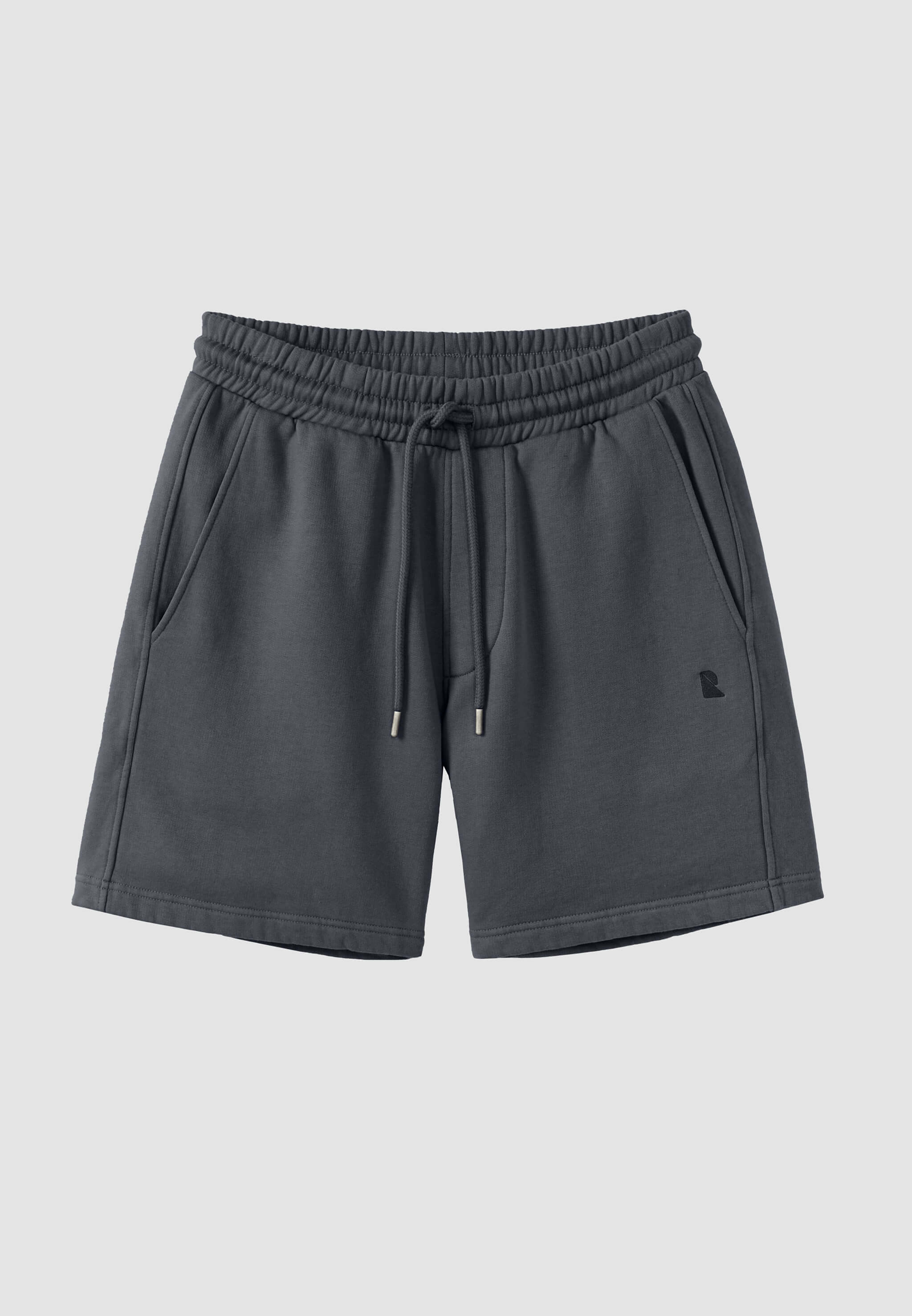 Recolution Balm shorts grigio scuro cotone bio