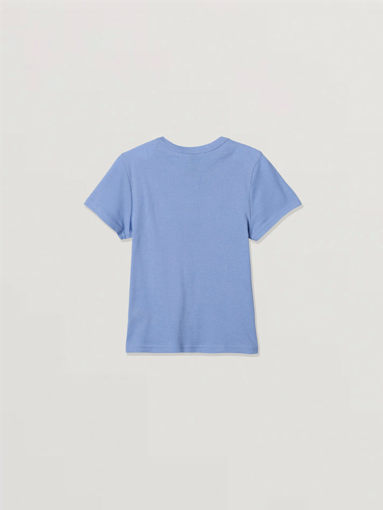 Maui and Sons Script maglietta donna costine elasticizzata
