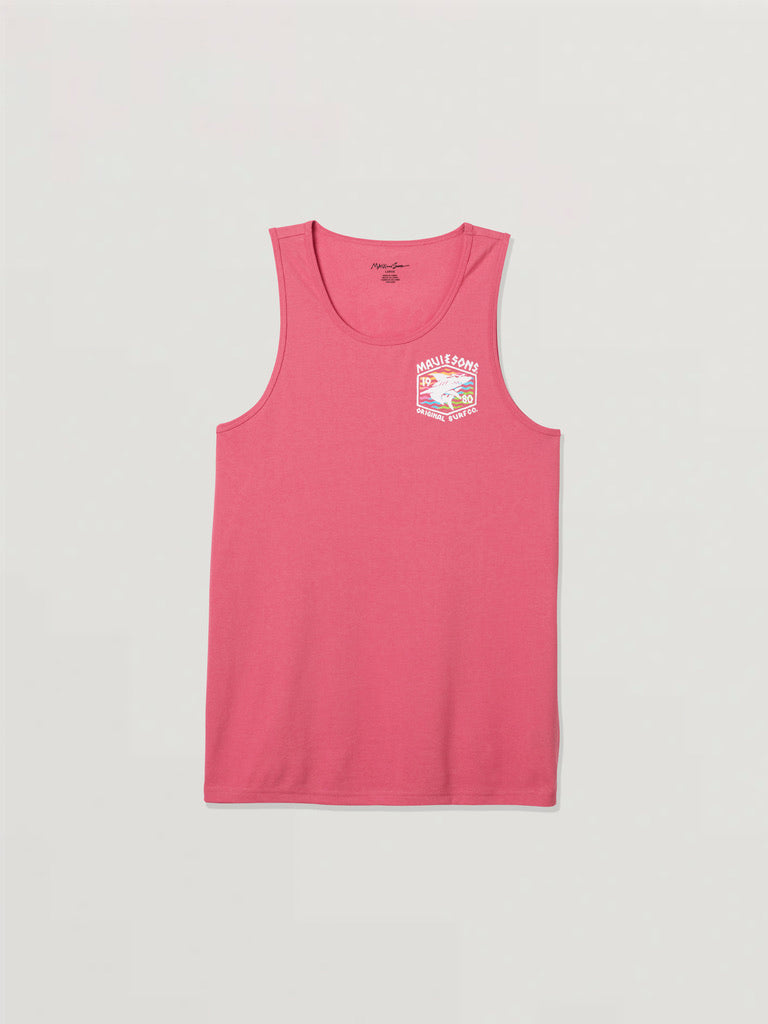 Maui and Sons Surf Thrasher canotta cotone squalo retro
