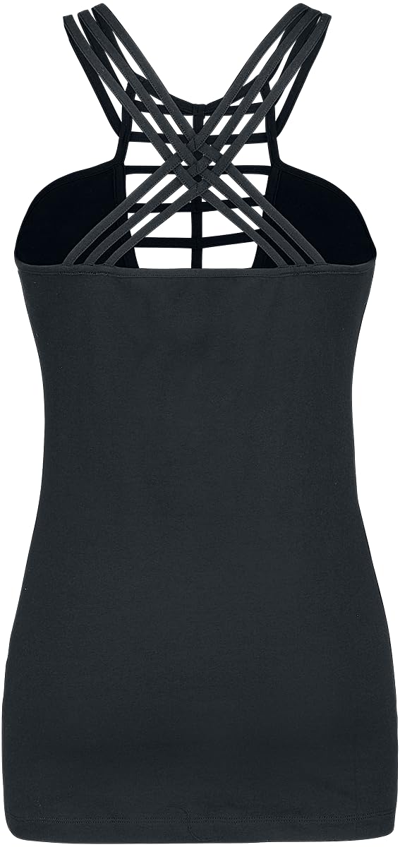 Gothicana by EMP choker nero allacciatura sofisticata