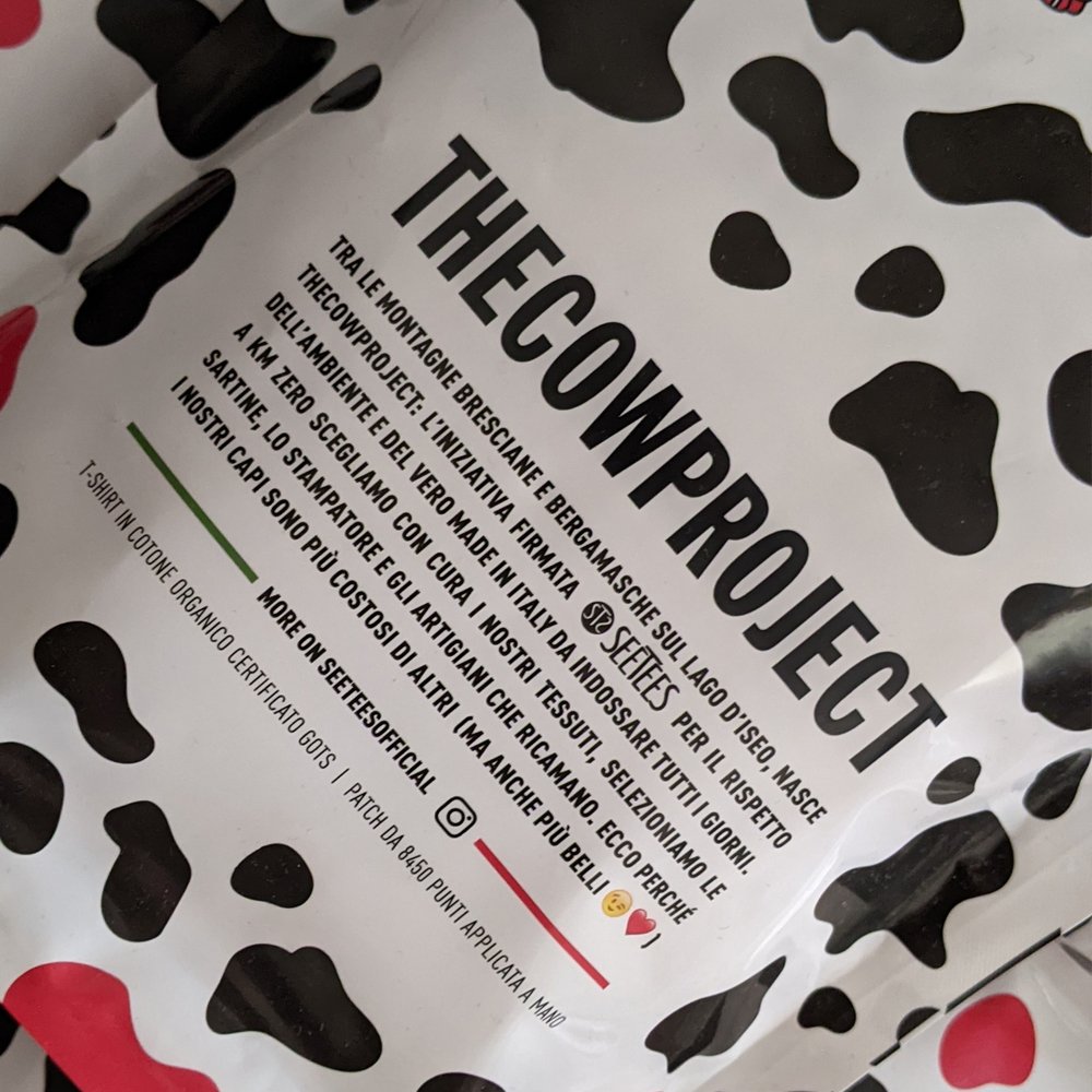 Seetees Thecowproject t-shirt stampa grafica