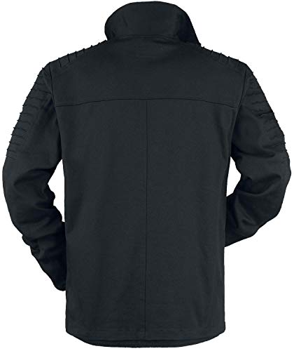 Gothicana by EMP giacca invernale nera uomo taglia S