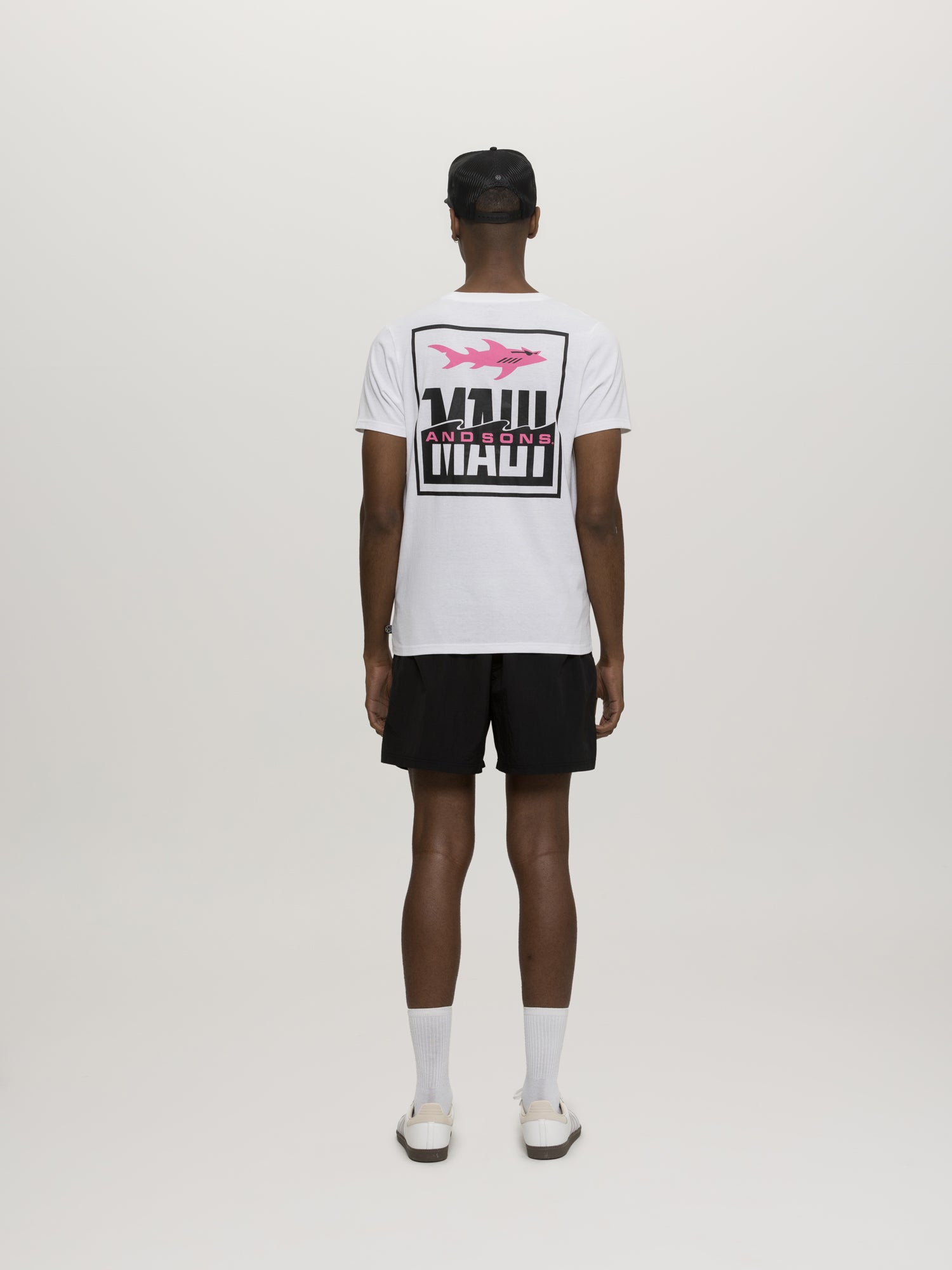 Maui and Sons Cookie cappellino trucker bianco mesh