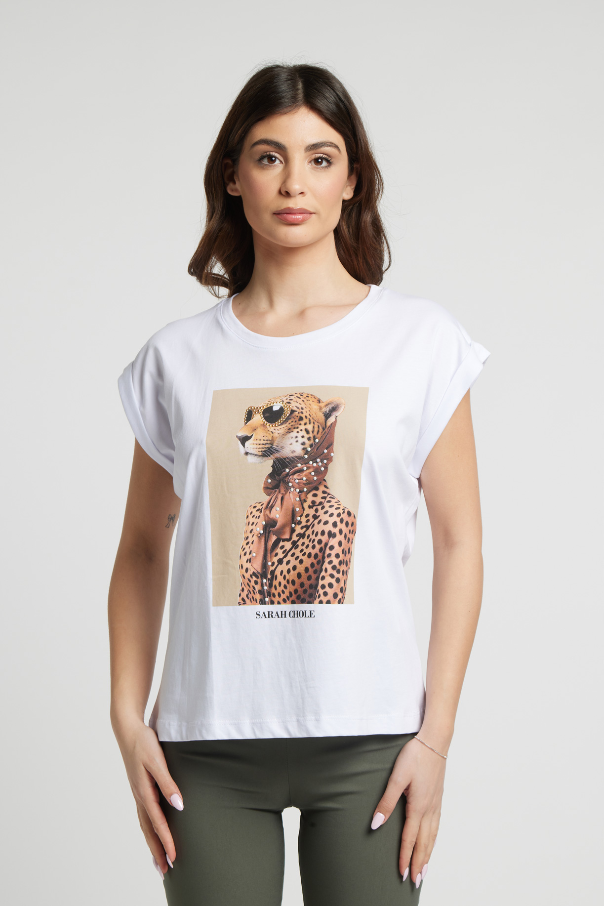 Sarah Chole 25384 maglia jersey Positano cotone 100%