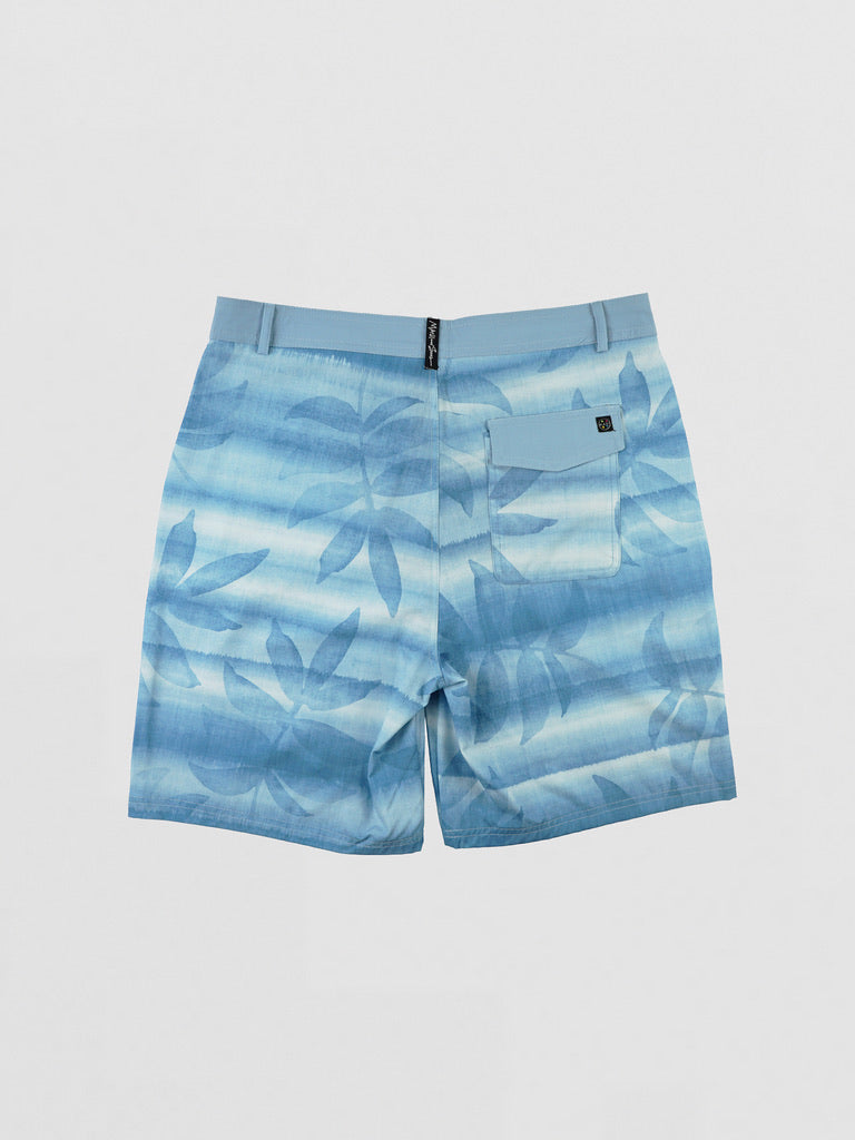 Maui and Sons Catalina pantaloncini ibridi stampa foglie blu