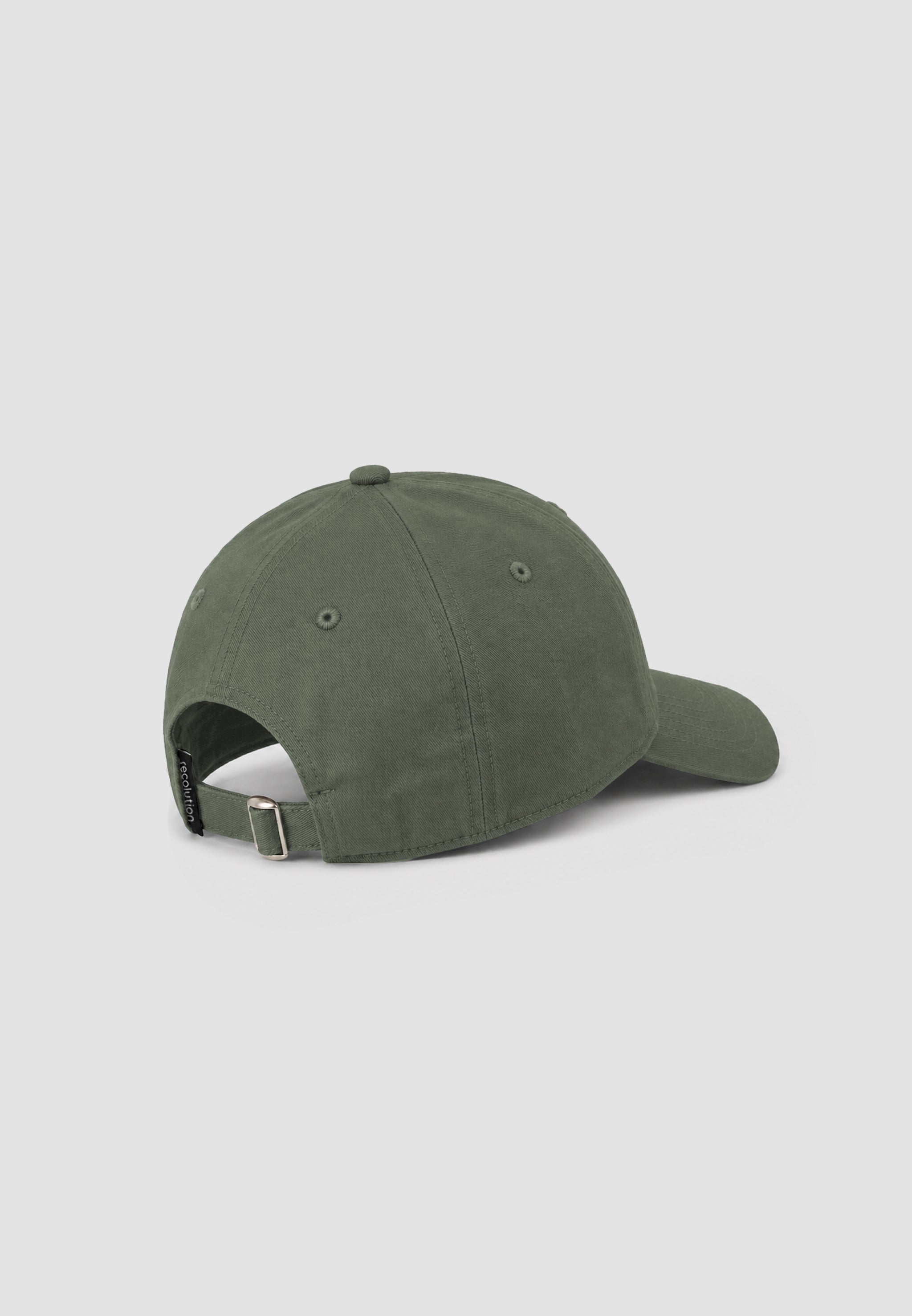 Recolution Tupelo Logo cappellino dark khaki cotone bio