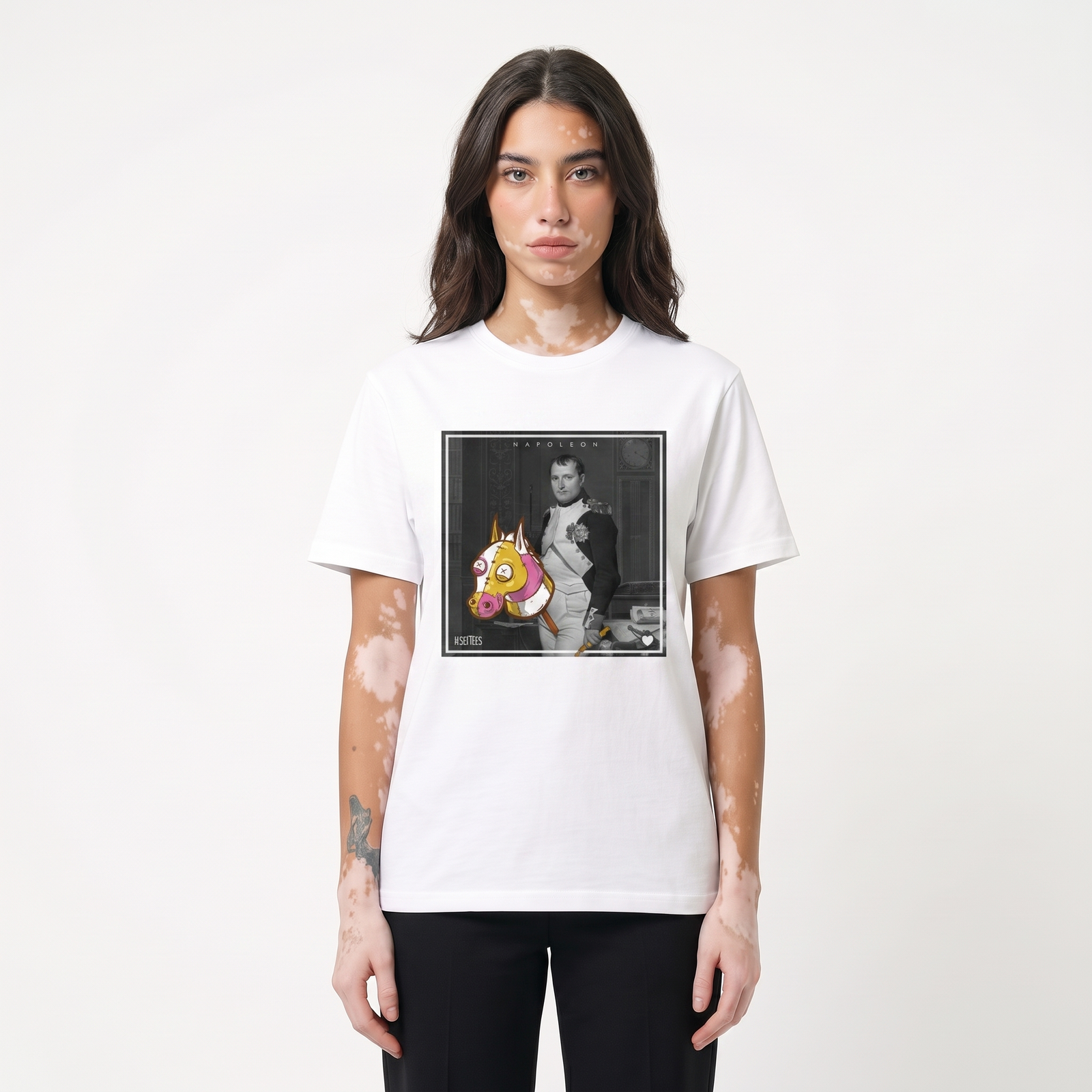 Seetees 1800s Napoleon t-shirt manica corta