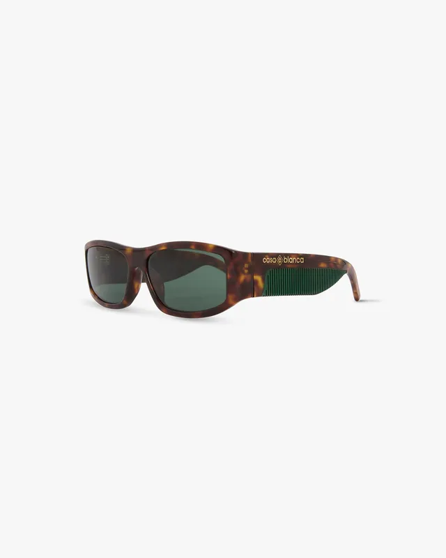 Casablanca Streamline Occhiali Sole Marroni tartaruga