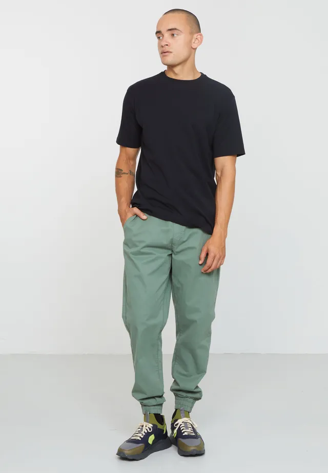 Recolution Aposeris t-shirt uomo nero in cotone bio