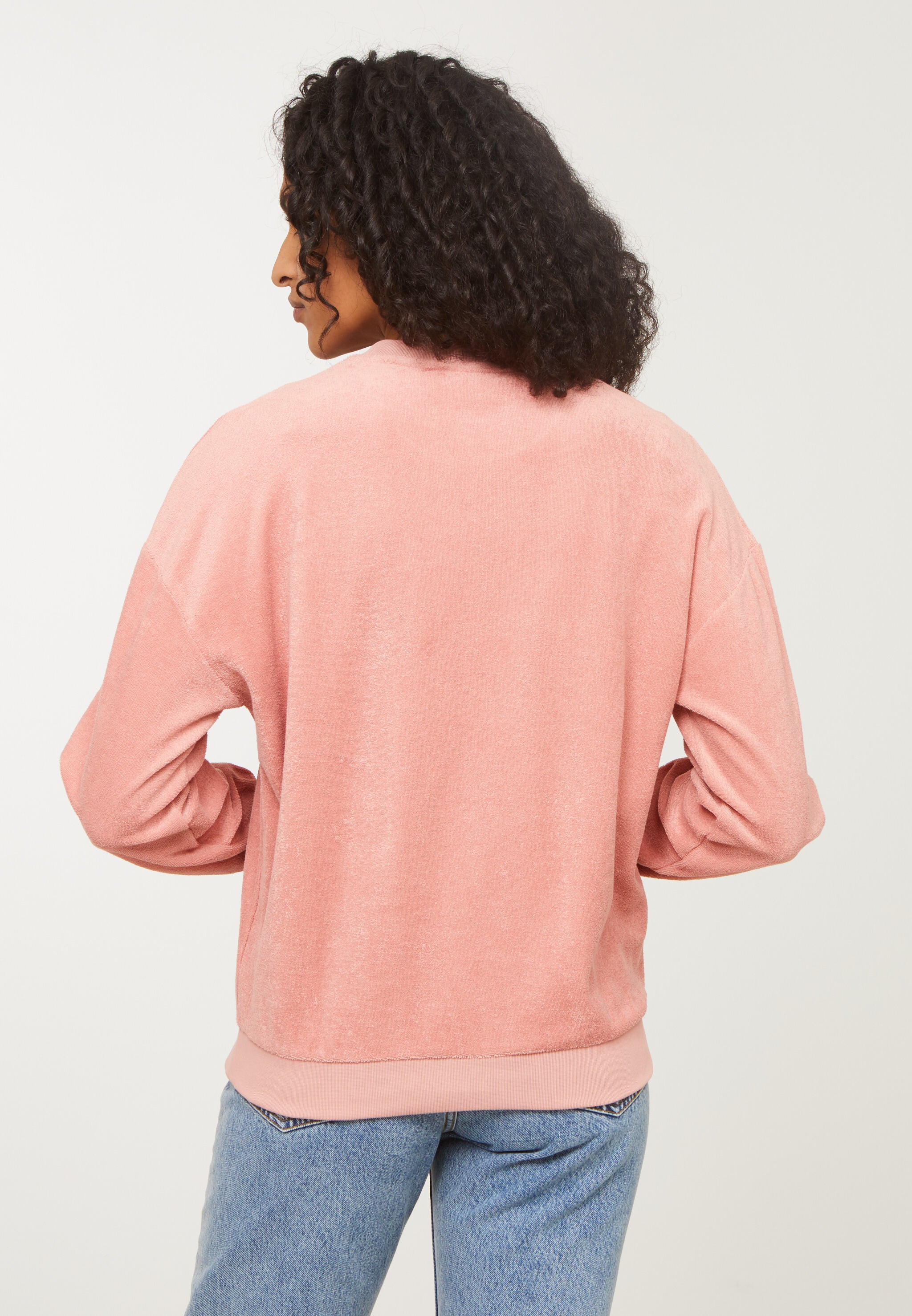 Recolution Nerine felpa ash rose cotone bio