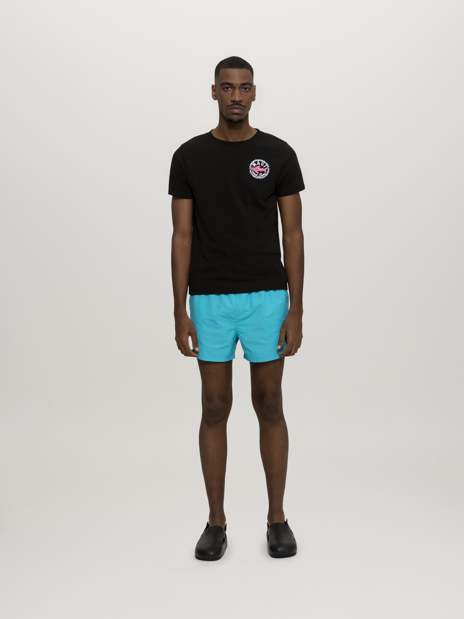 Maui and Sons Aggro maglietta classica nera cotone