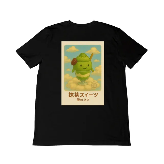 Seetees Sushi Tales Dolce Matcha Tra Le Nuvole t-shirt