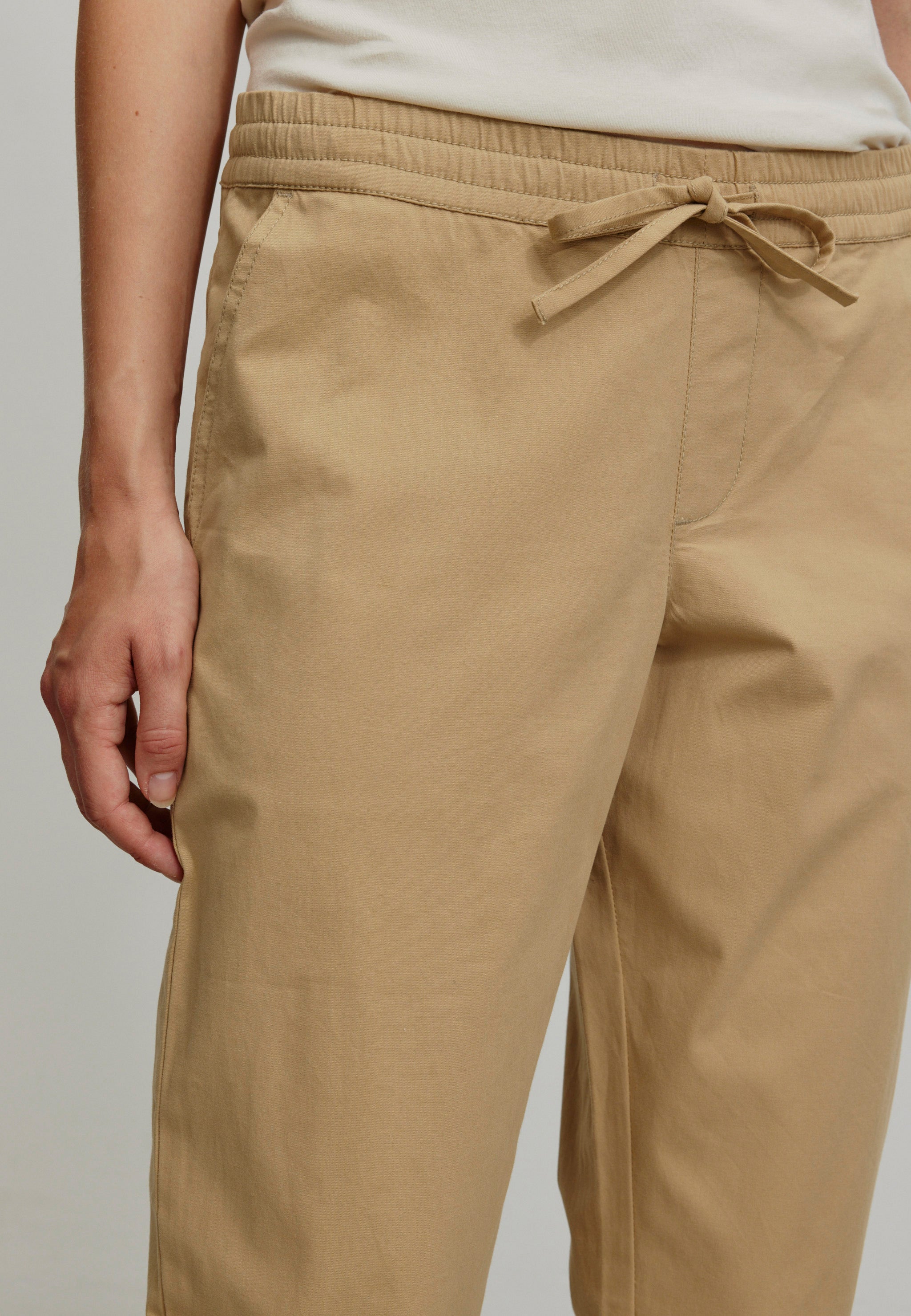 Recolution Kale pantaloni chino beige cotone bio