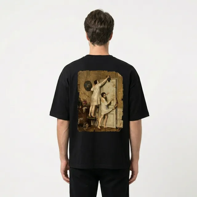 Seetees Spreading Art L'Intrigant t-shirt fronte retro