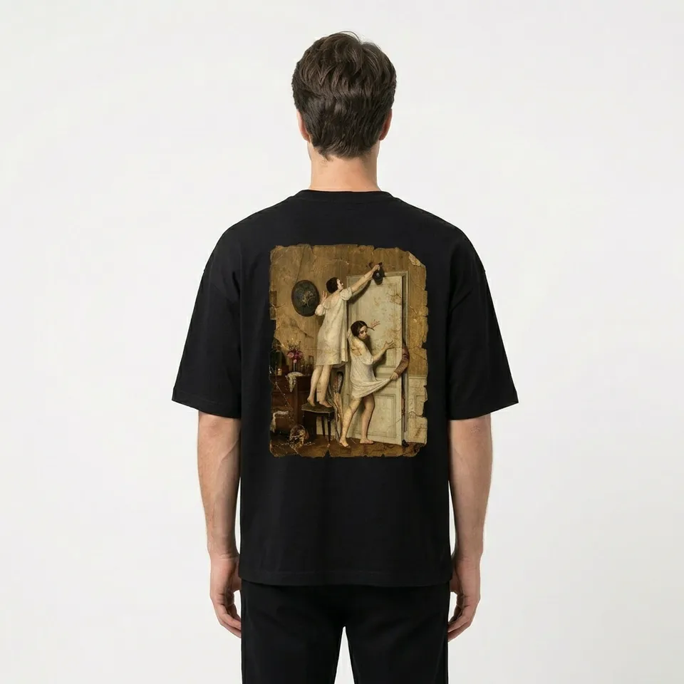 Seetees Spreading Art L'Intrigant t-shirt fronte retro