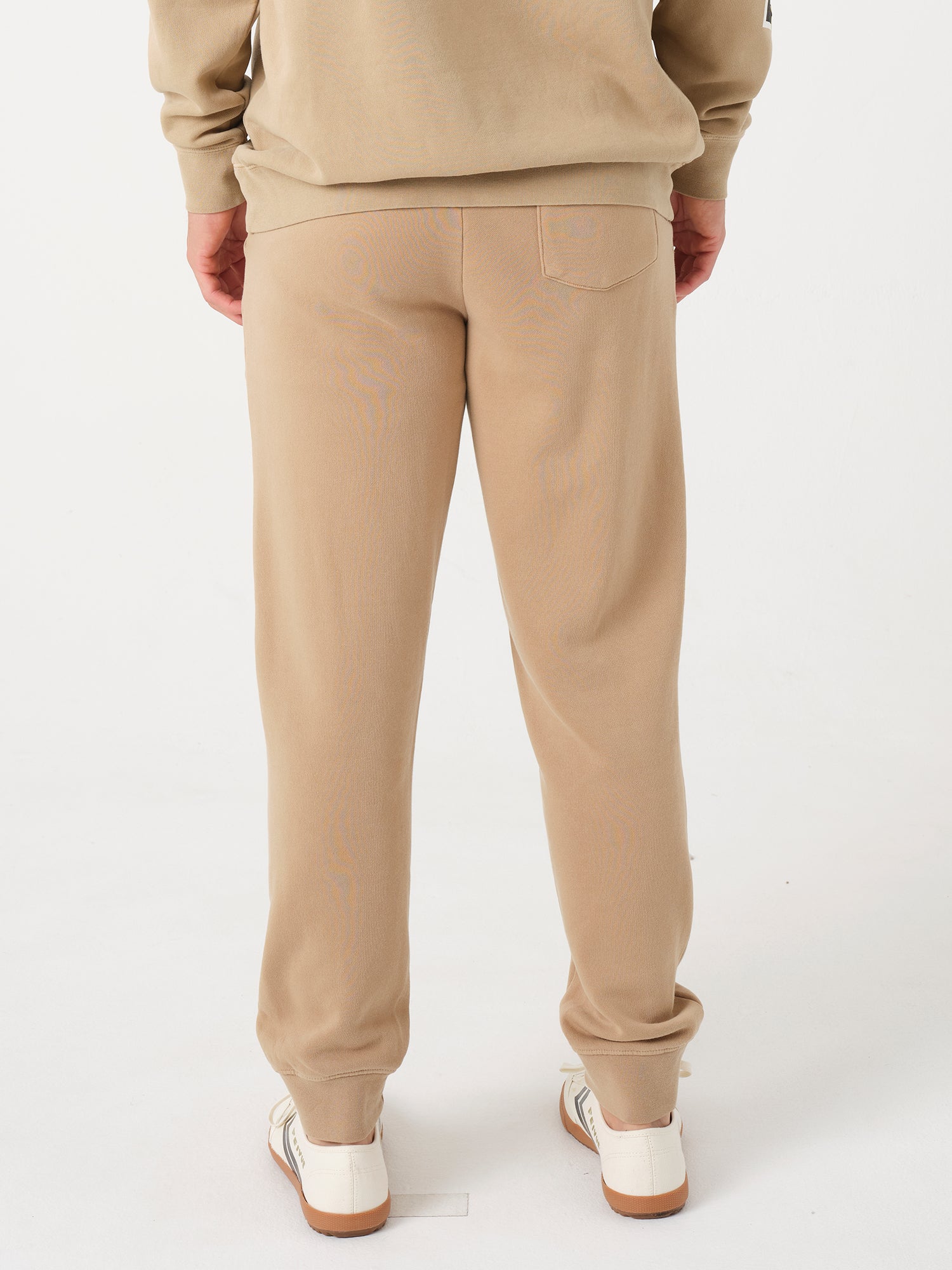 Maui and Sons Speed pantaloni tuta sabbia felpati