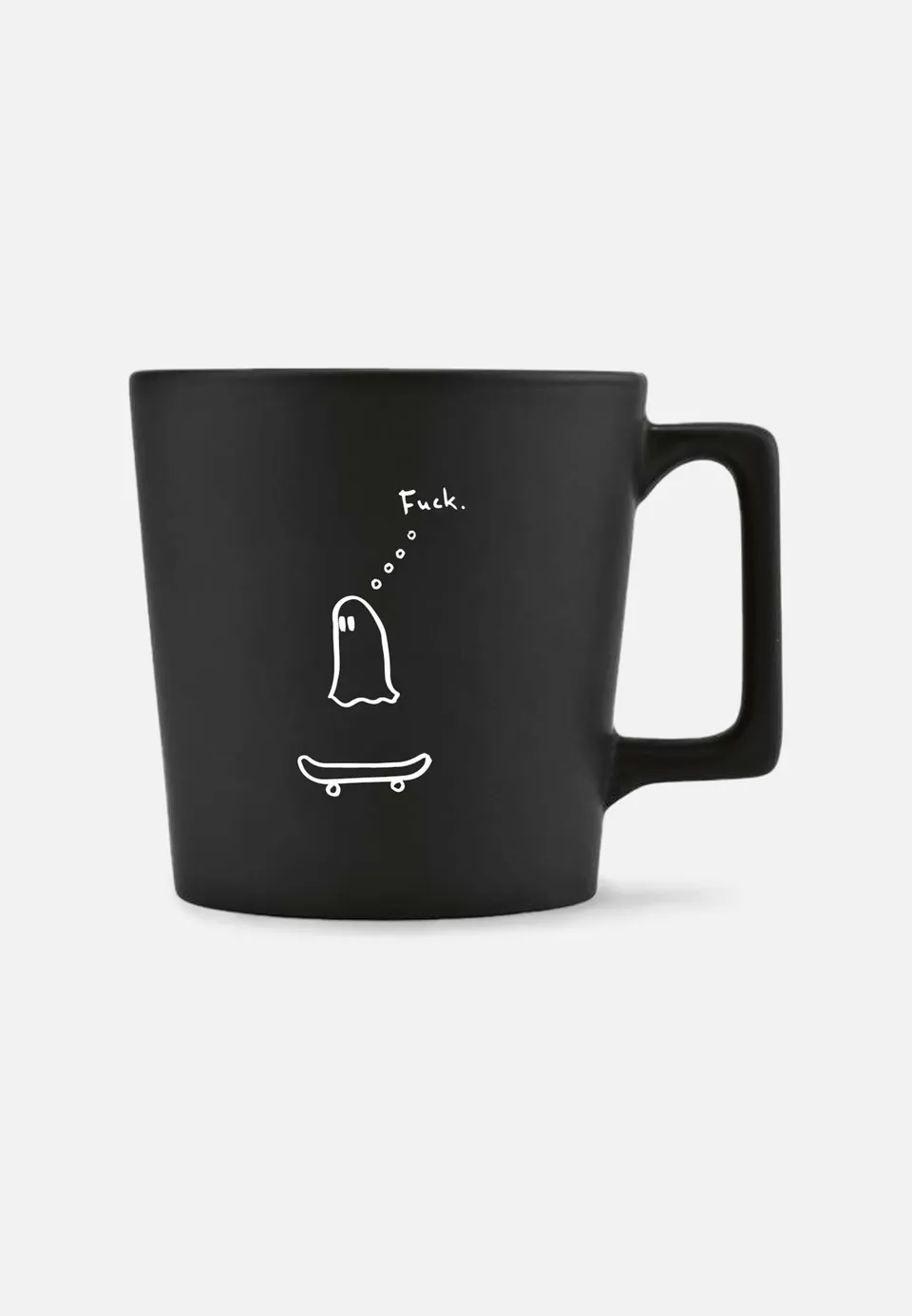 Recolution Geisterfahrer @kriegundfreitag tazza nera ceramica