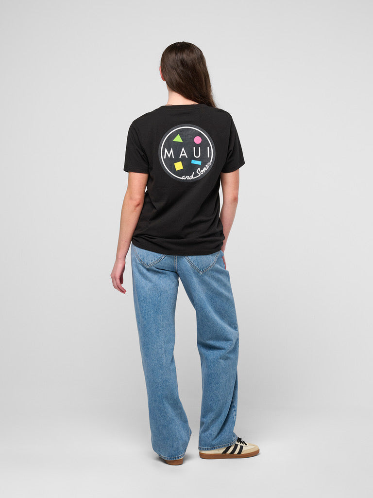 Maui and Sons Cookie Logo maglietta donna nera
