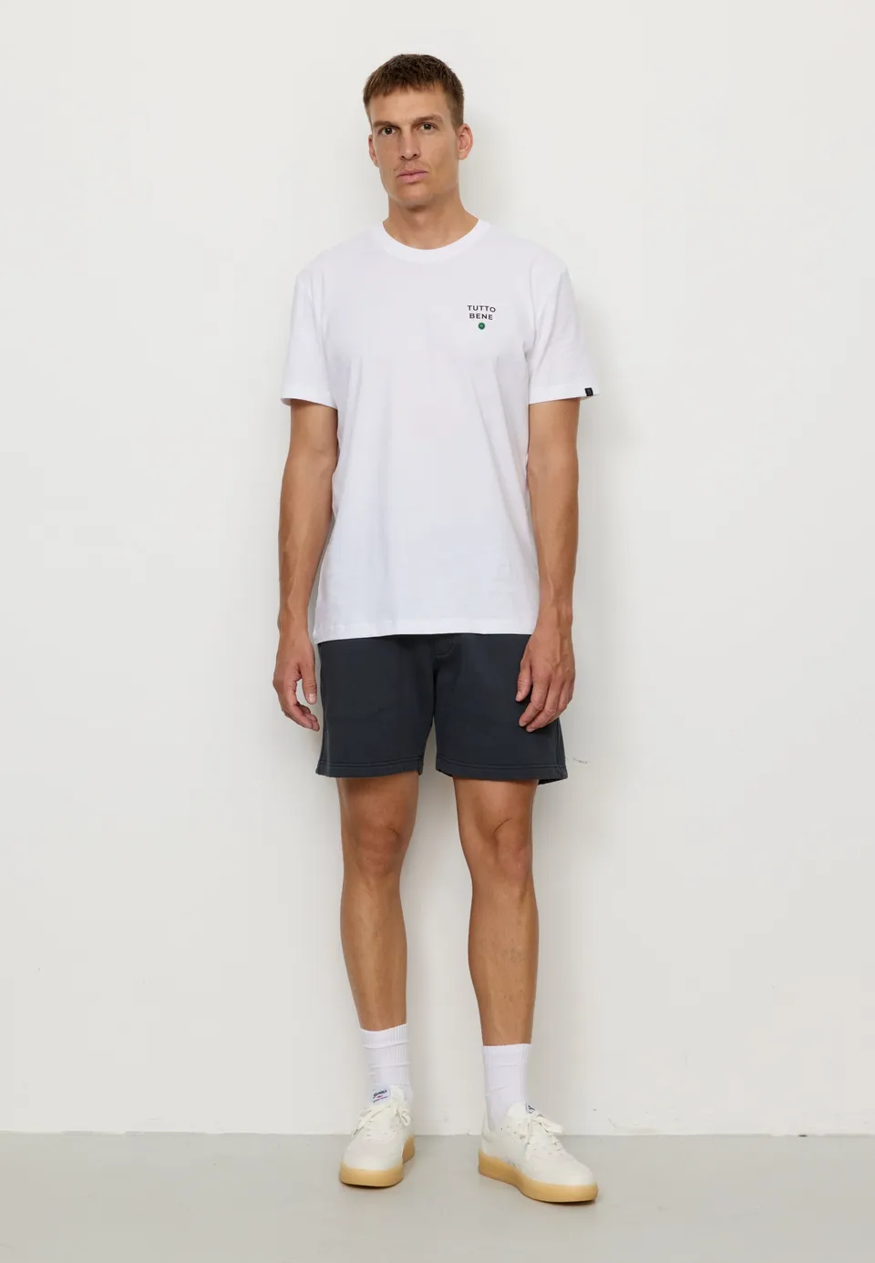 Recolution Balm shorts grigio scuro cotone bio