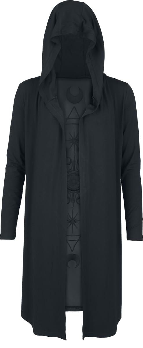 Gothicana The Void cardigan nero S basic gotico
