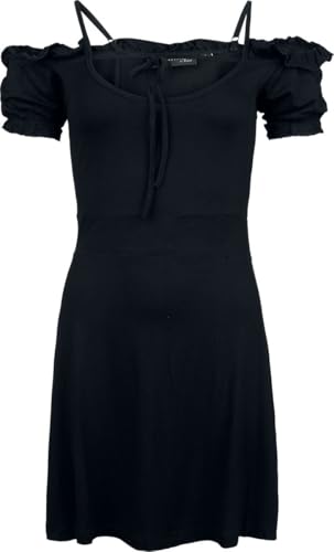 Gothicana by EMP abito corto donna nero pizzo