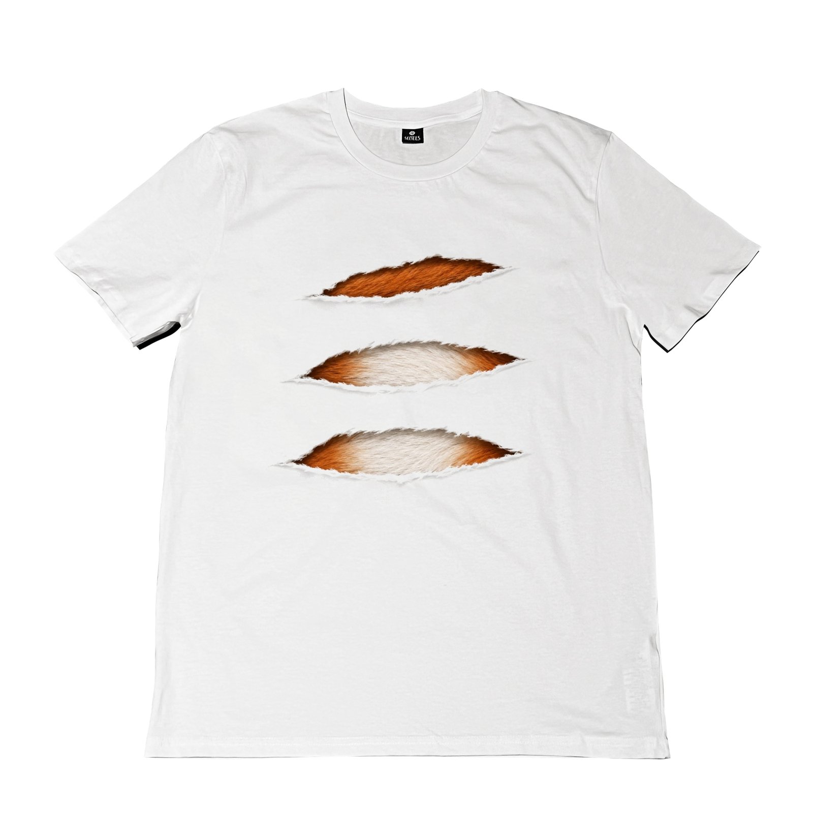 Seetees x Yubi The Tail t-shirt cotone organico