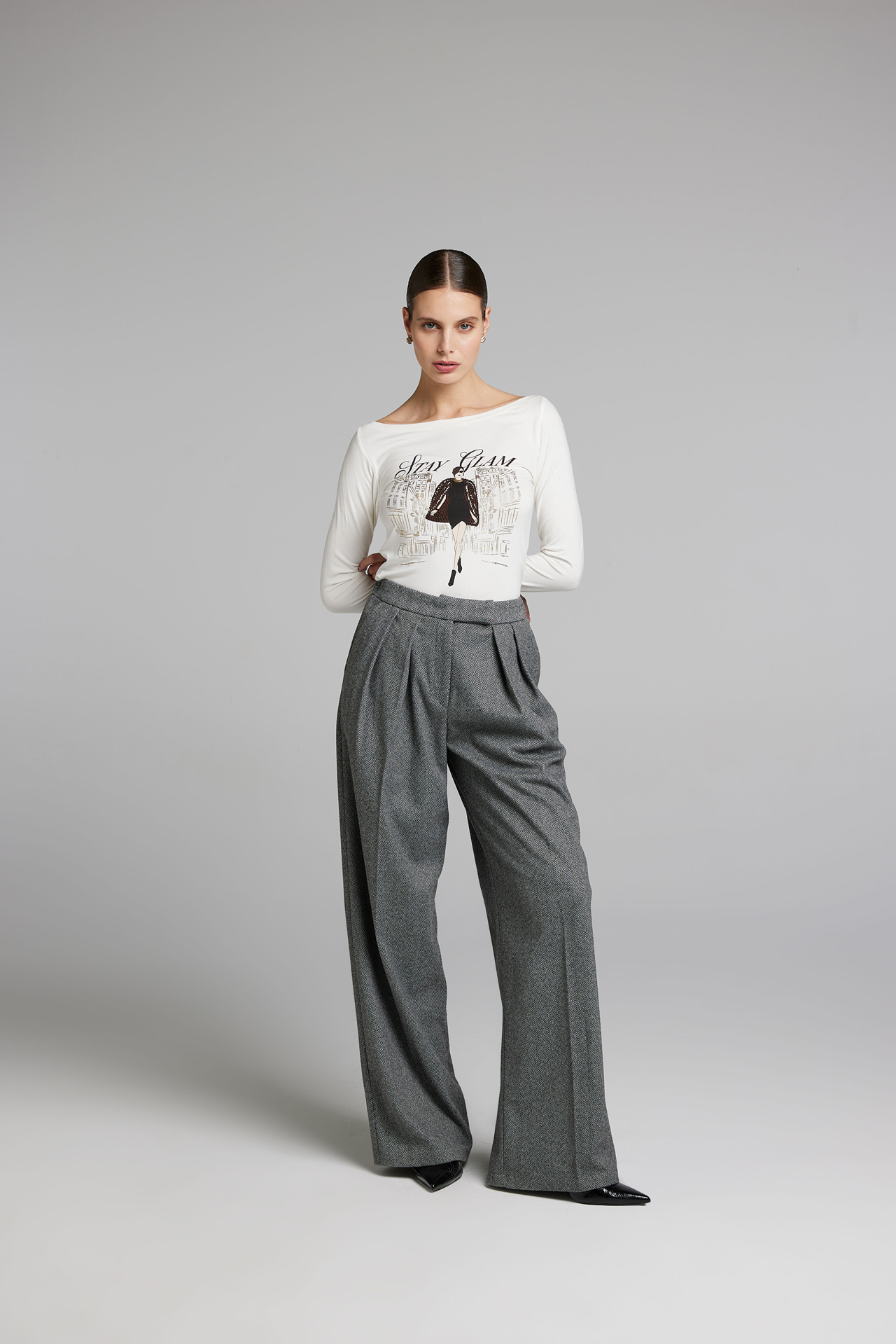 Sarah Chole 12412 maglia viscosa turca invernale