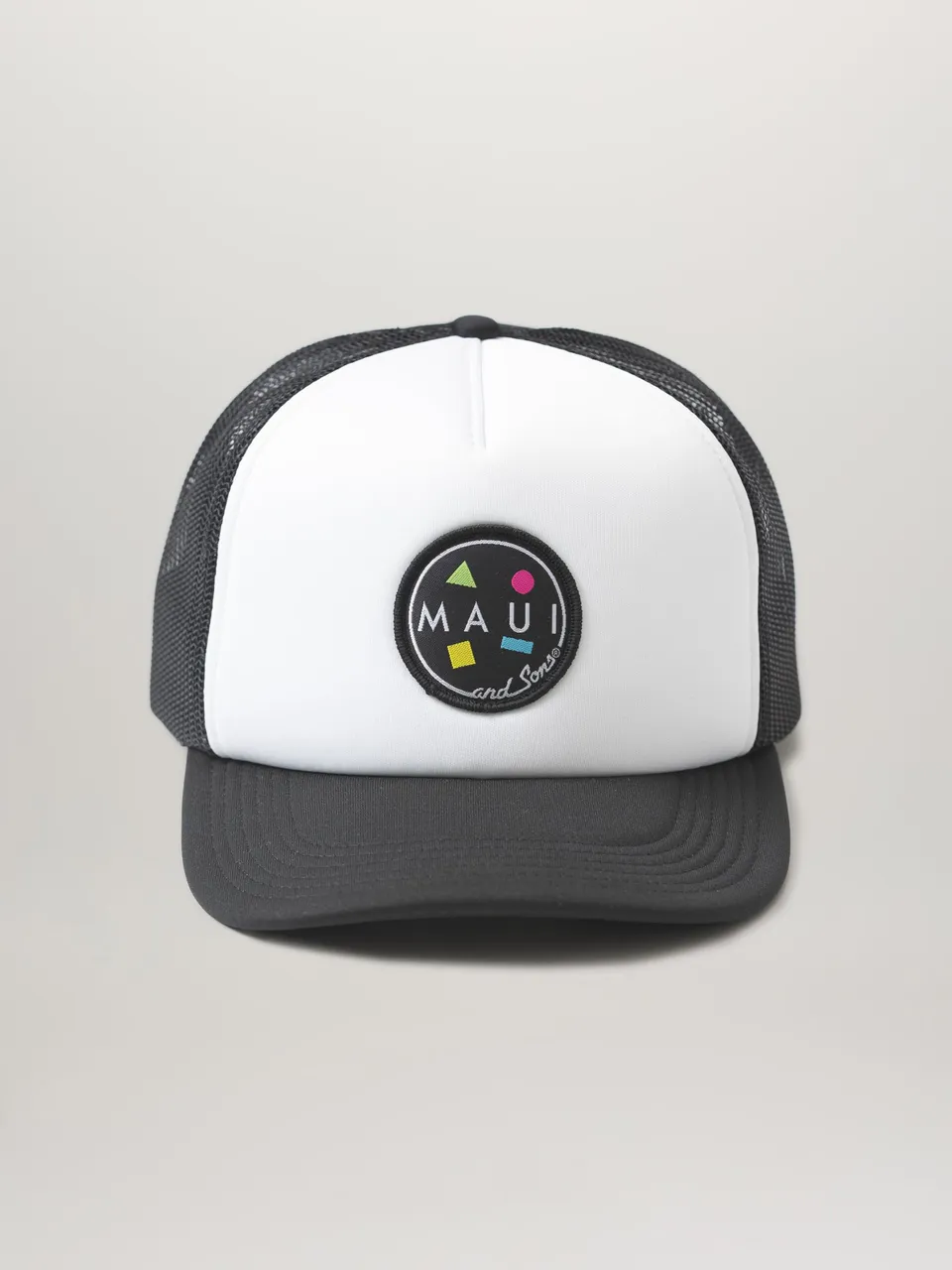 Maui and Sons Cookie cappellino trucker bianco mesh