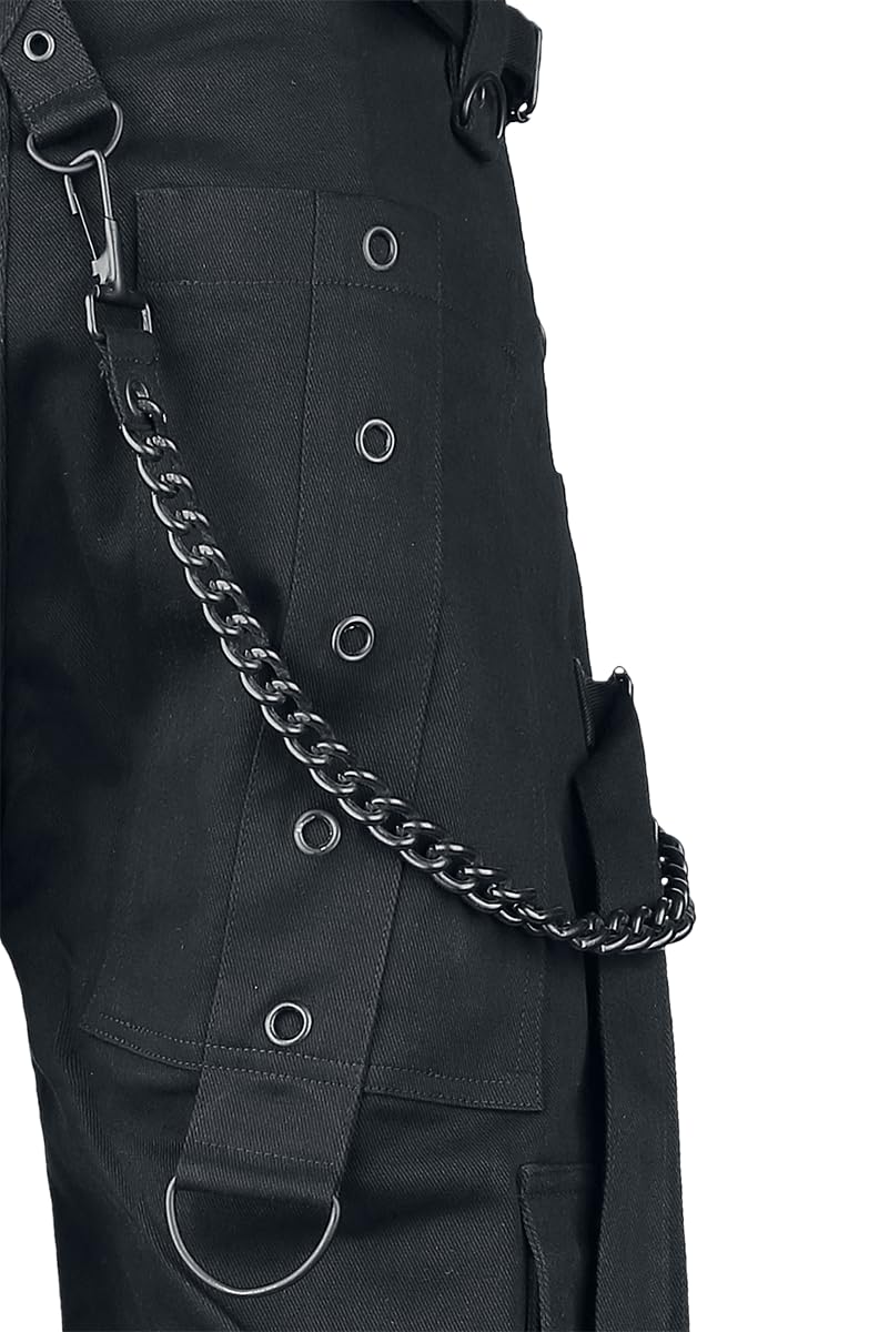 Gothicana by EMP pantaloni cargo neri 36W/34L