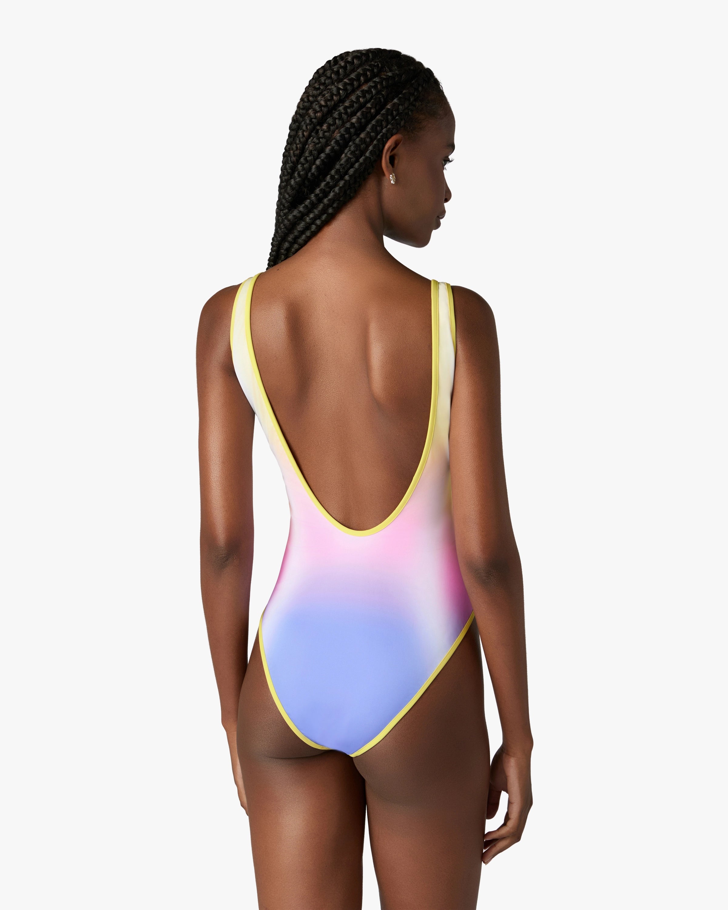 Casablanca Gradient costume intero multicolore elasticizzato