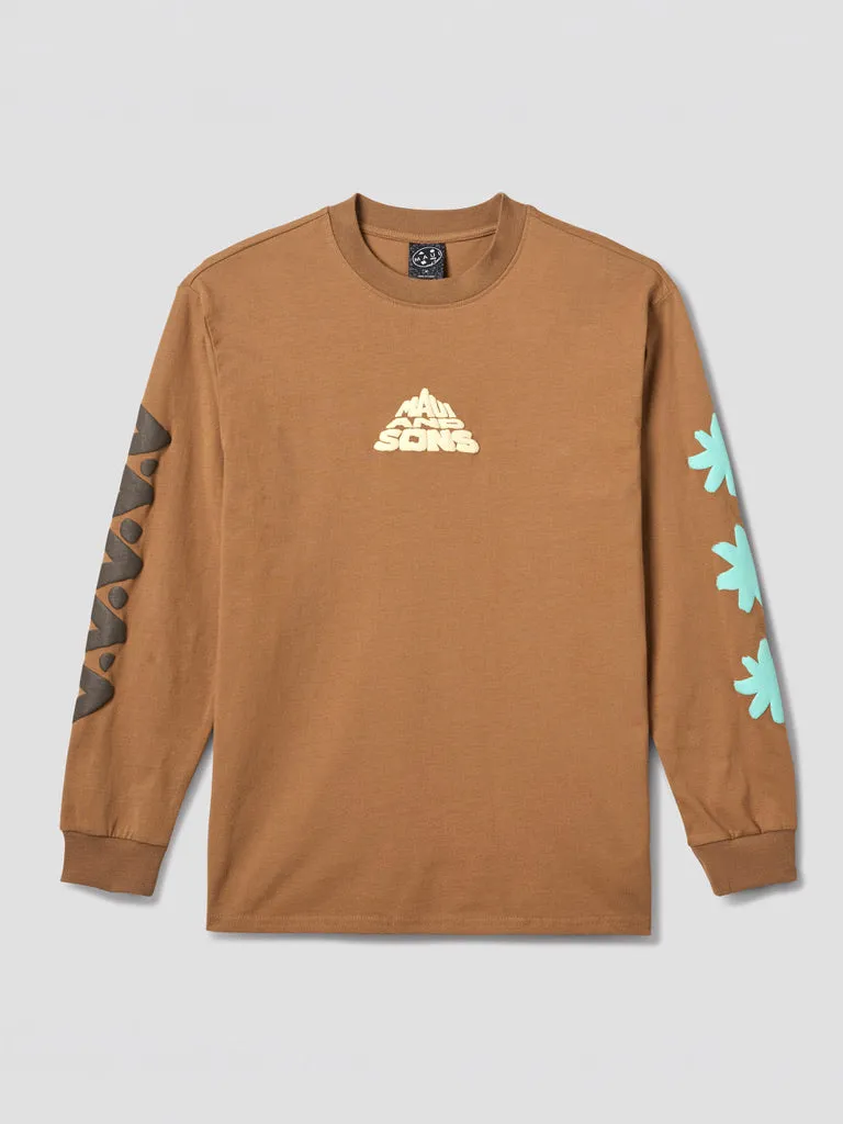 Maui and Sons Artifact Puff Maglia Manica Lunga Cotone